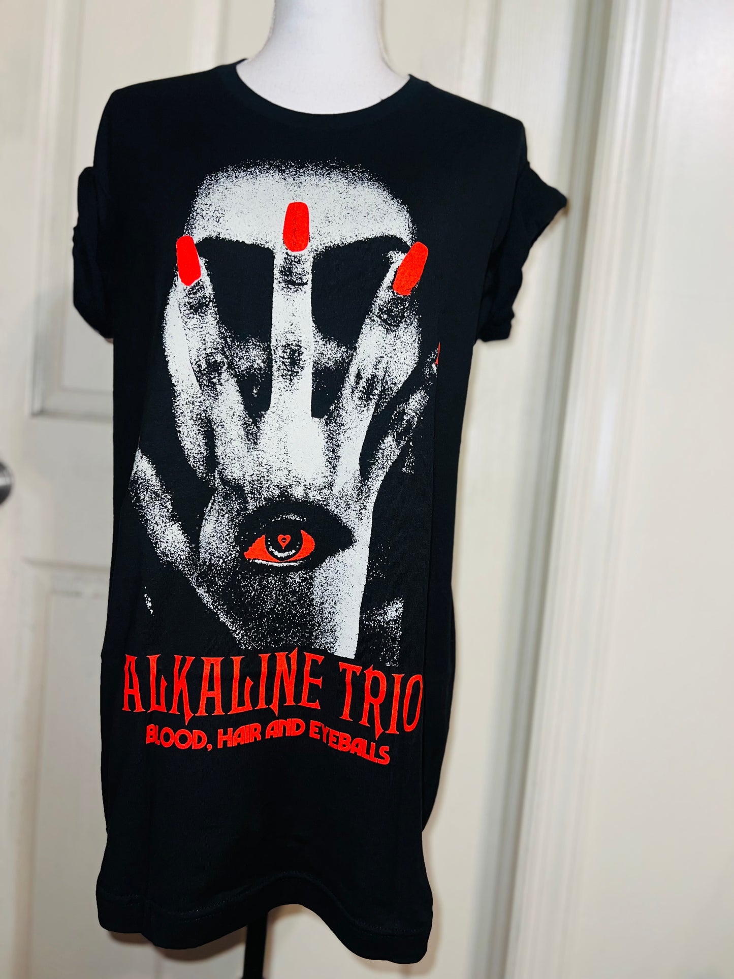 Alkaline Trio Oversized Distressed Tee