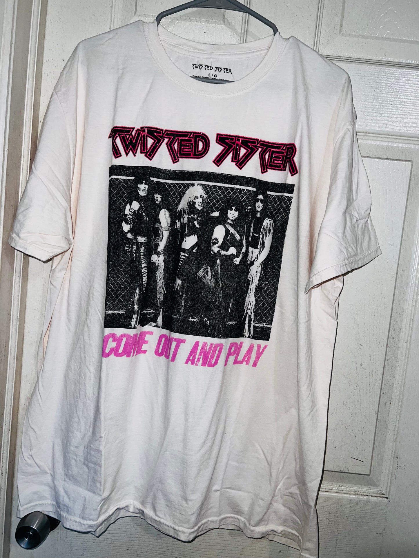 Twisted Sister Oversized Tee