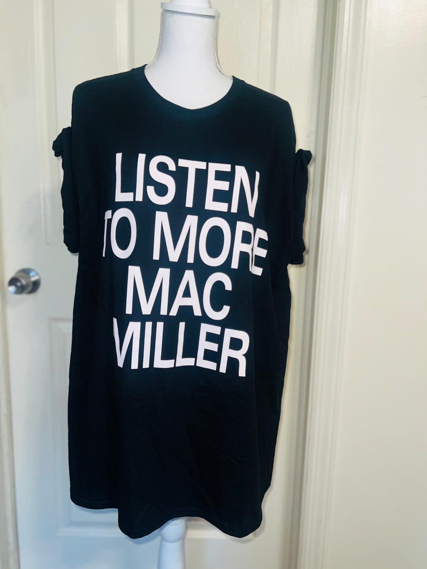 Mac Miller Double Sided Oversized Distressed Tee