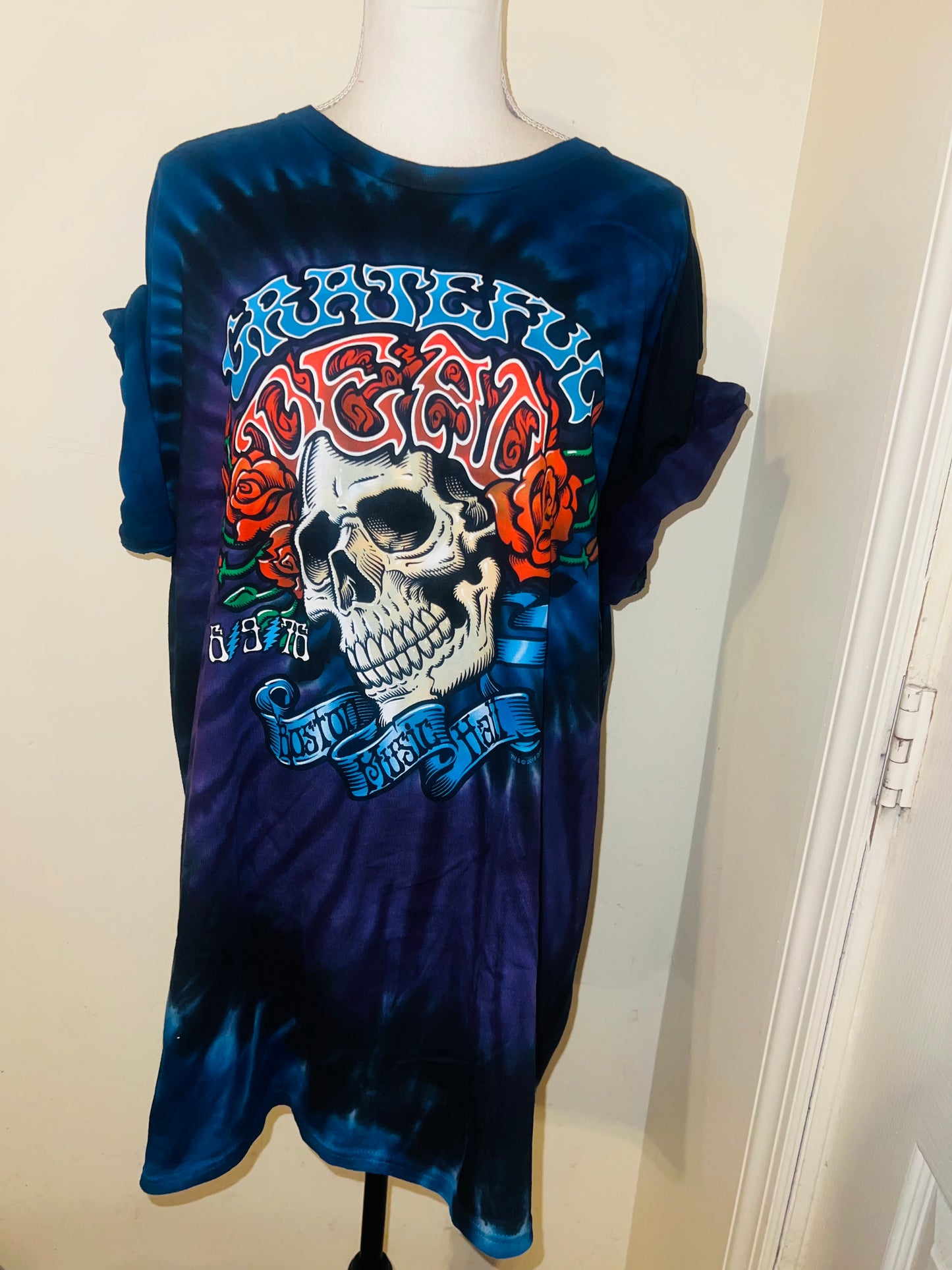 Grateful Dead Boston Oversized Distressed Tee