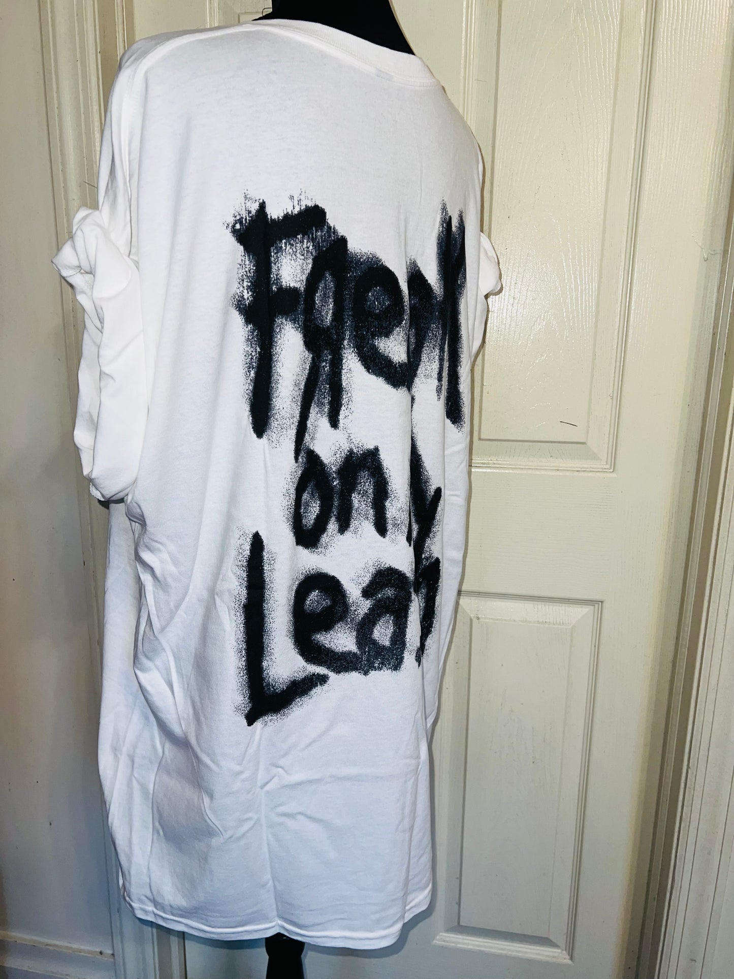Korn Double Sided Oversized Distressed Tee
