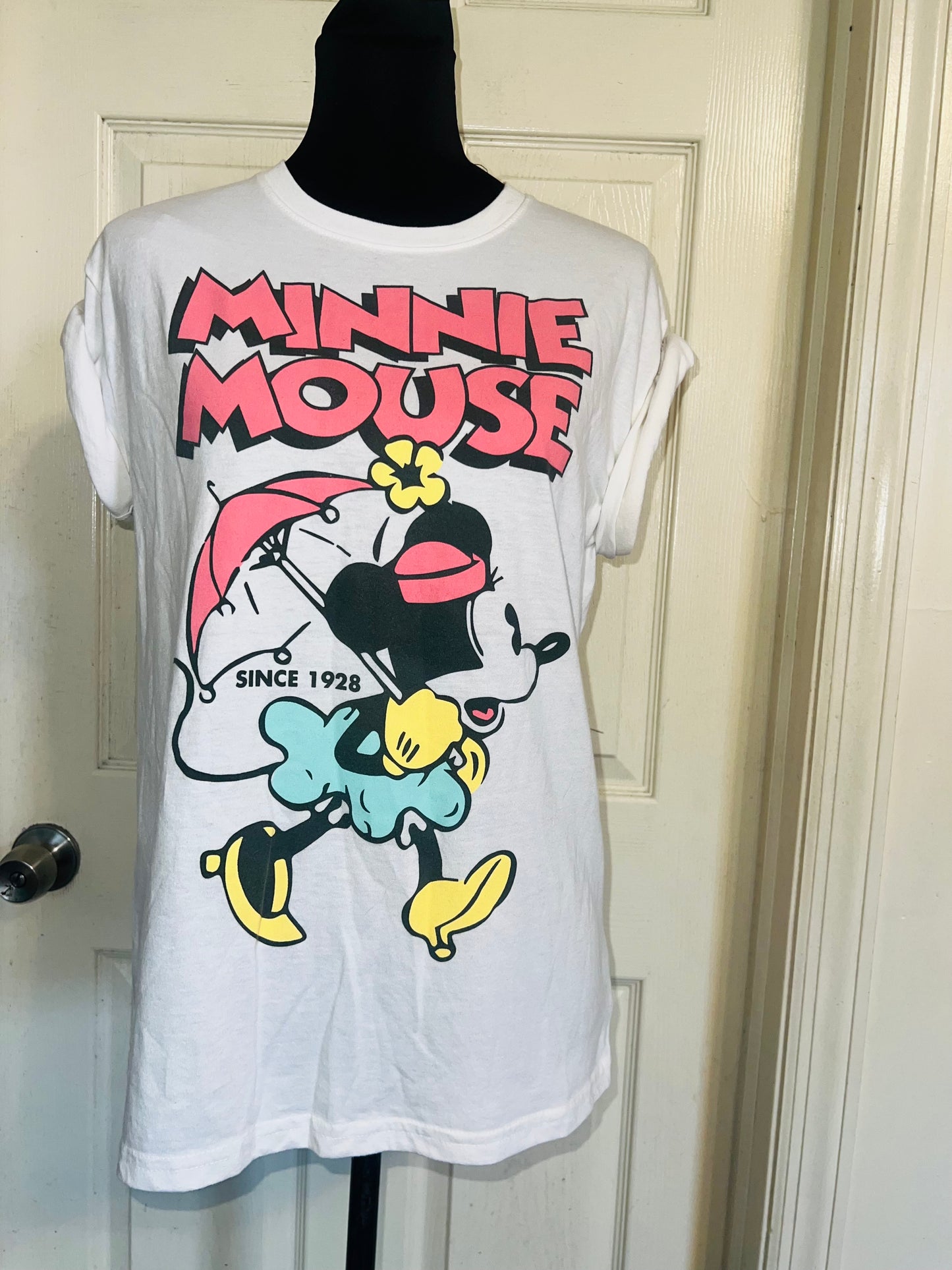 Minnie Mouse Distressed Tee