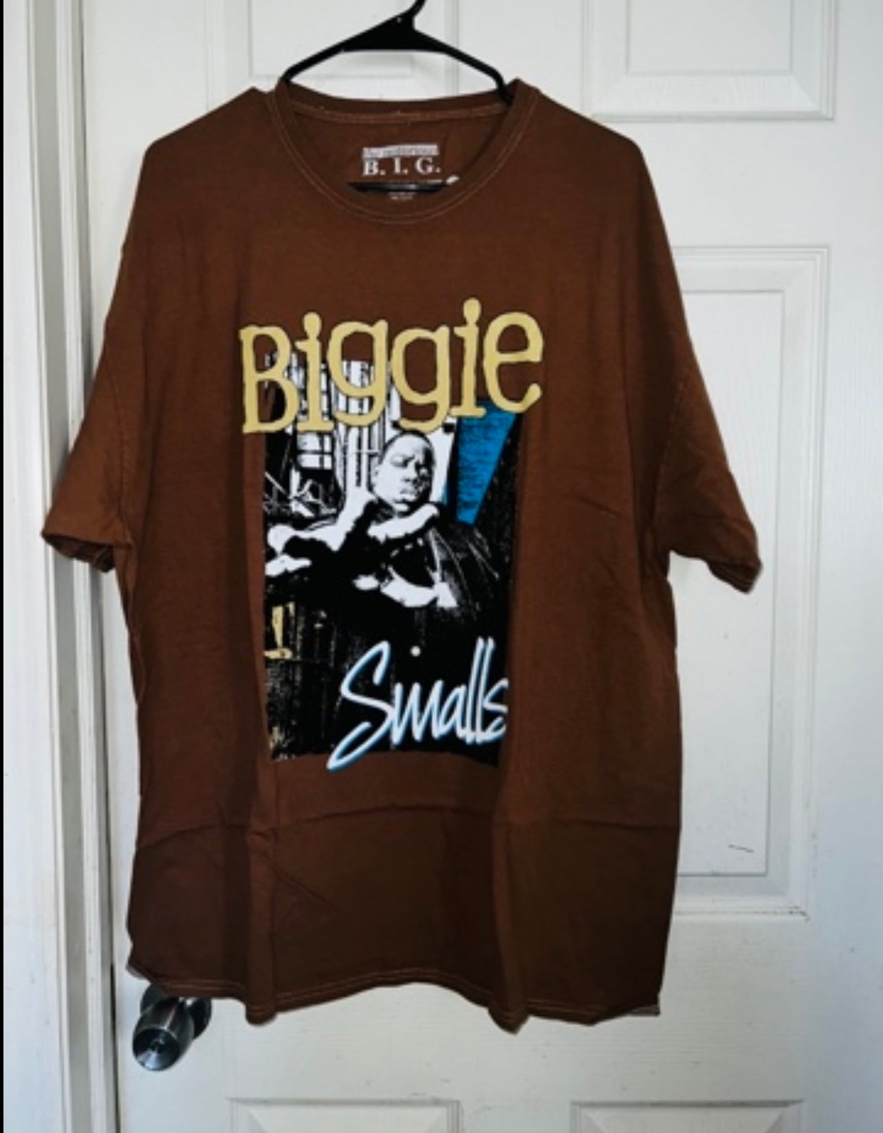 Biggie Smalls Oversized Distressed T-Shirt
