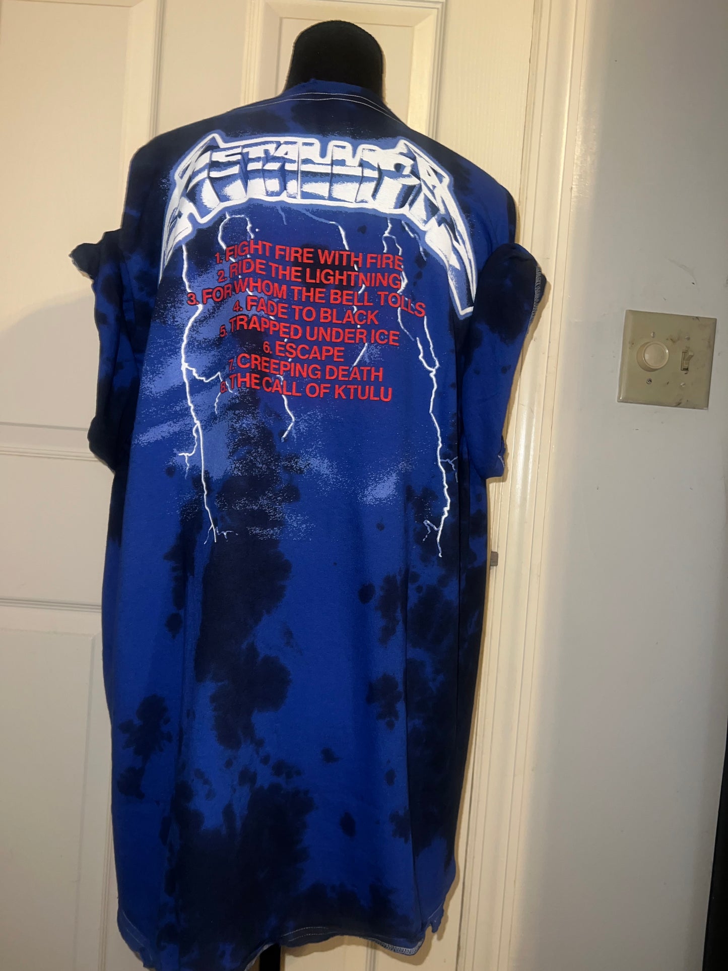 Metallica Double Sided Oversized Tee