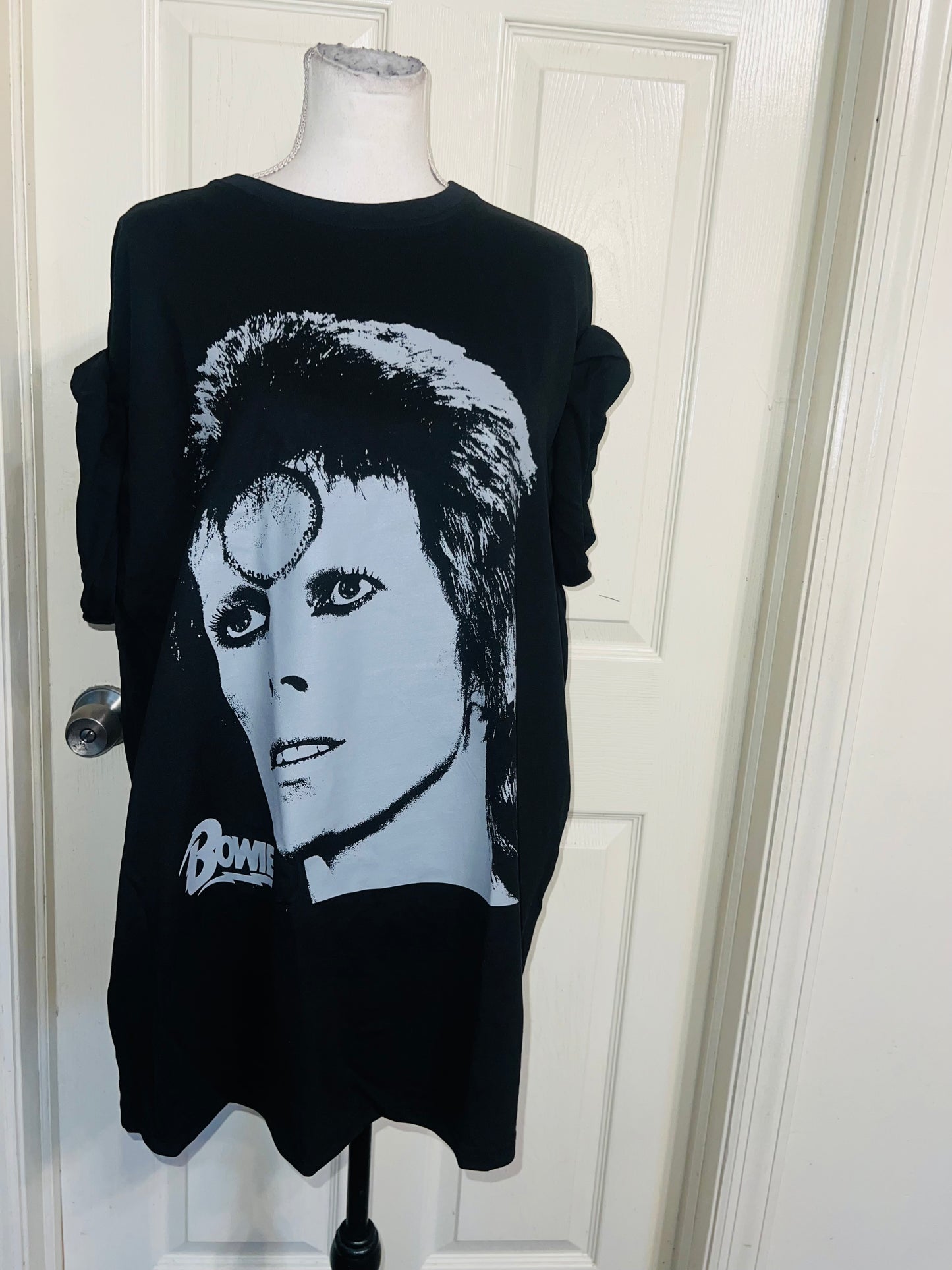 David Bowie Oversized Distressed Tee