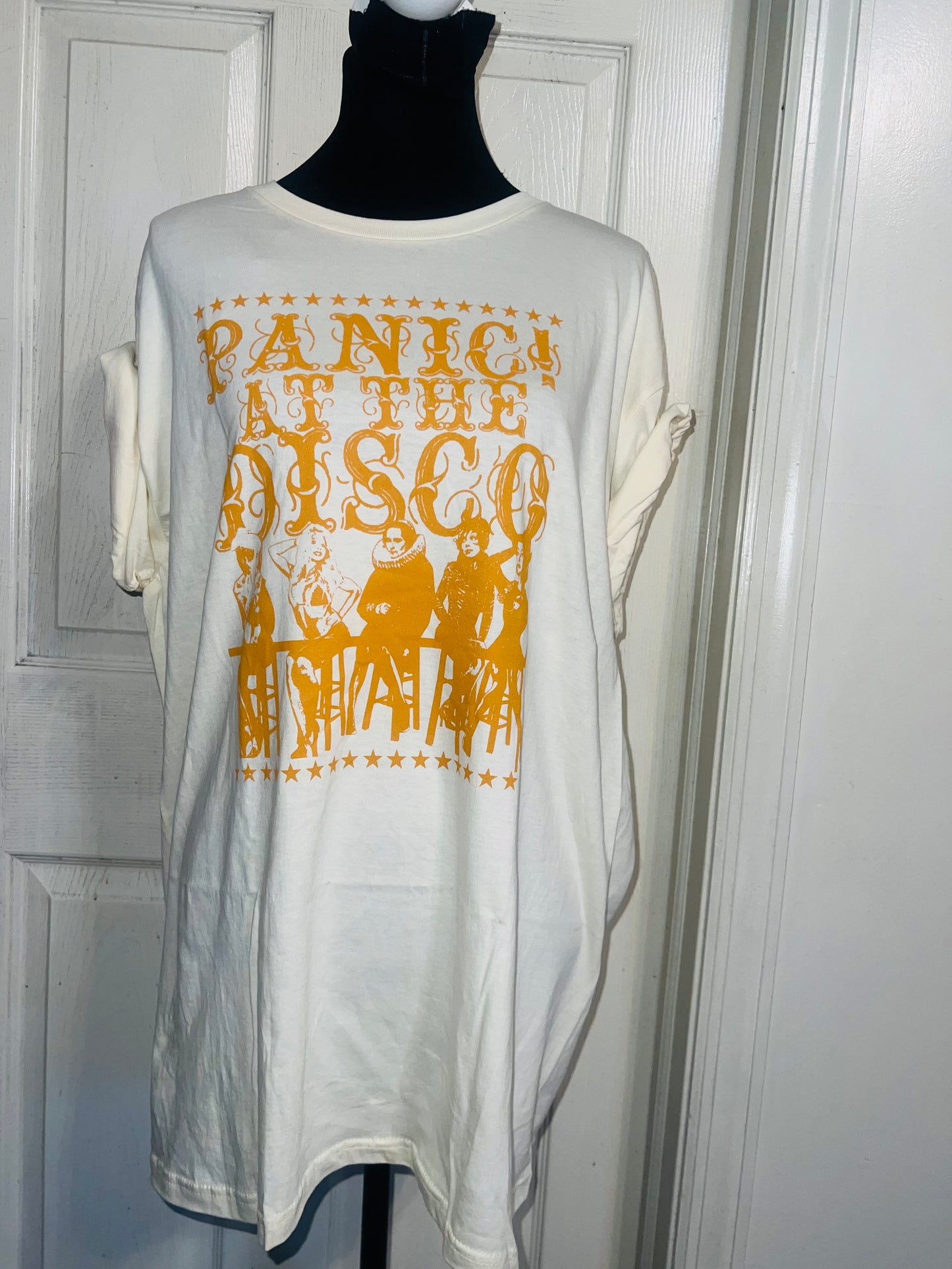 Panic! At the Disco Oversized Distressed Tee