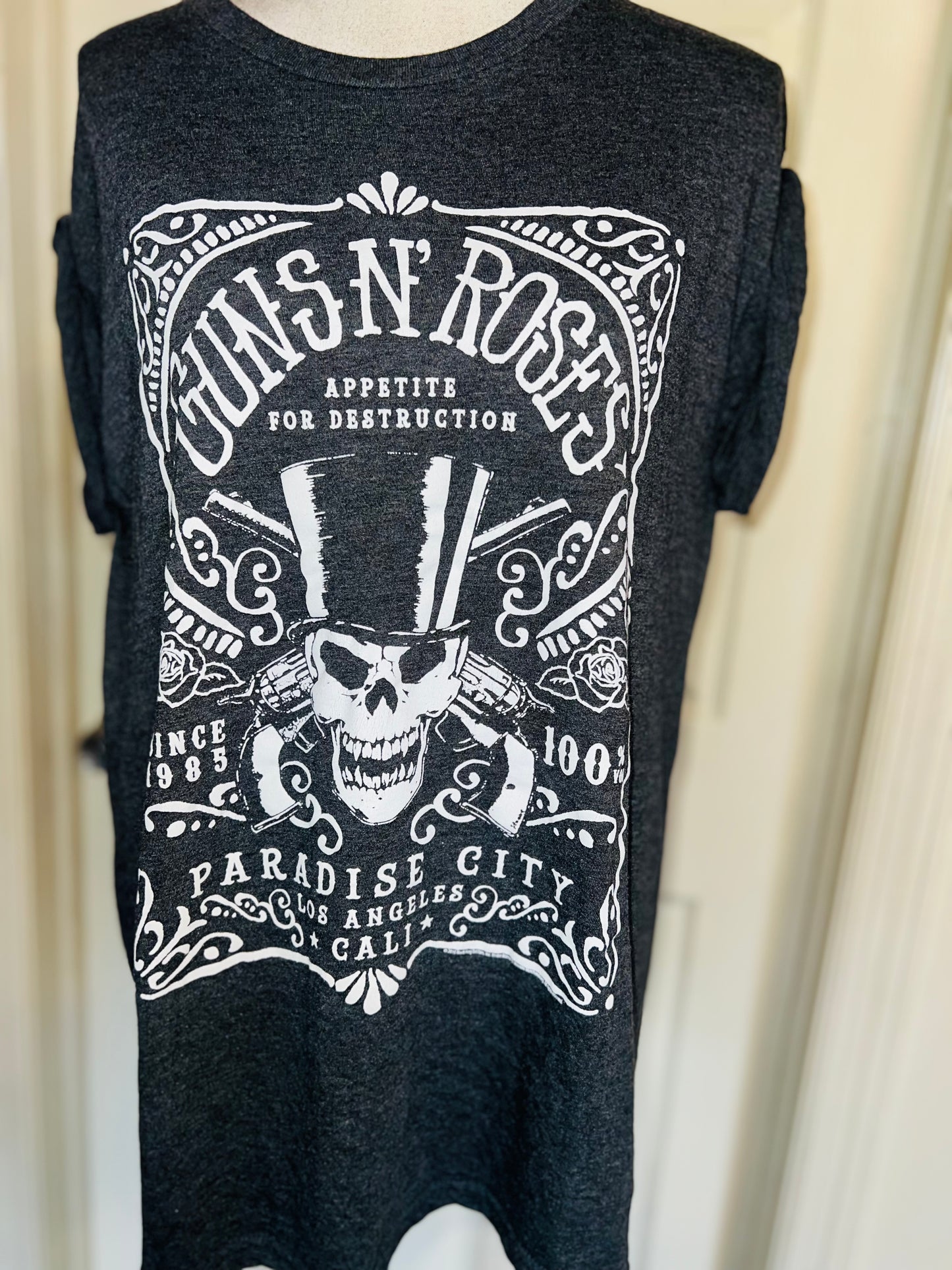 Guns N’ Roses Oversized Distressed Tee