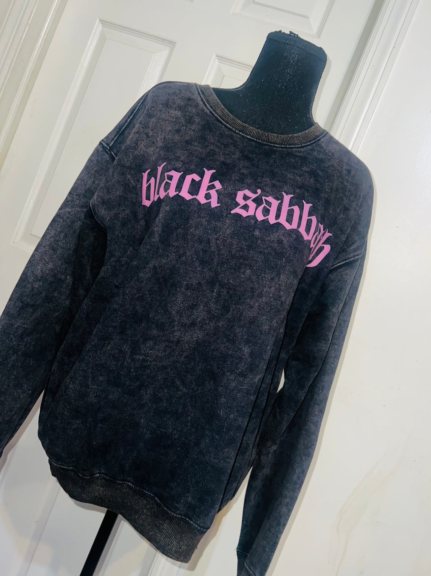 Black Sabbath Double Sided Oversized Sweatshirt