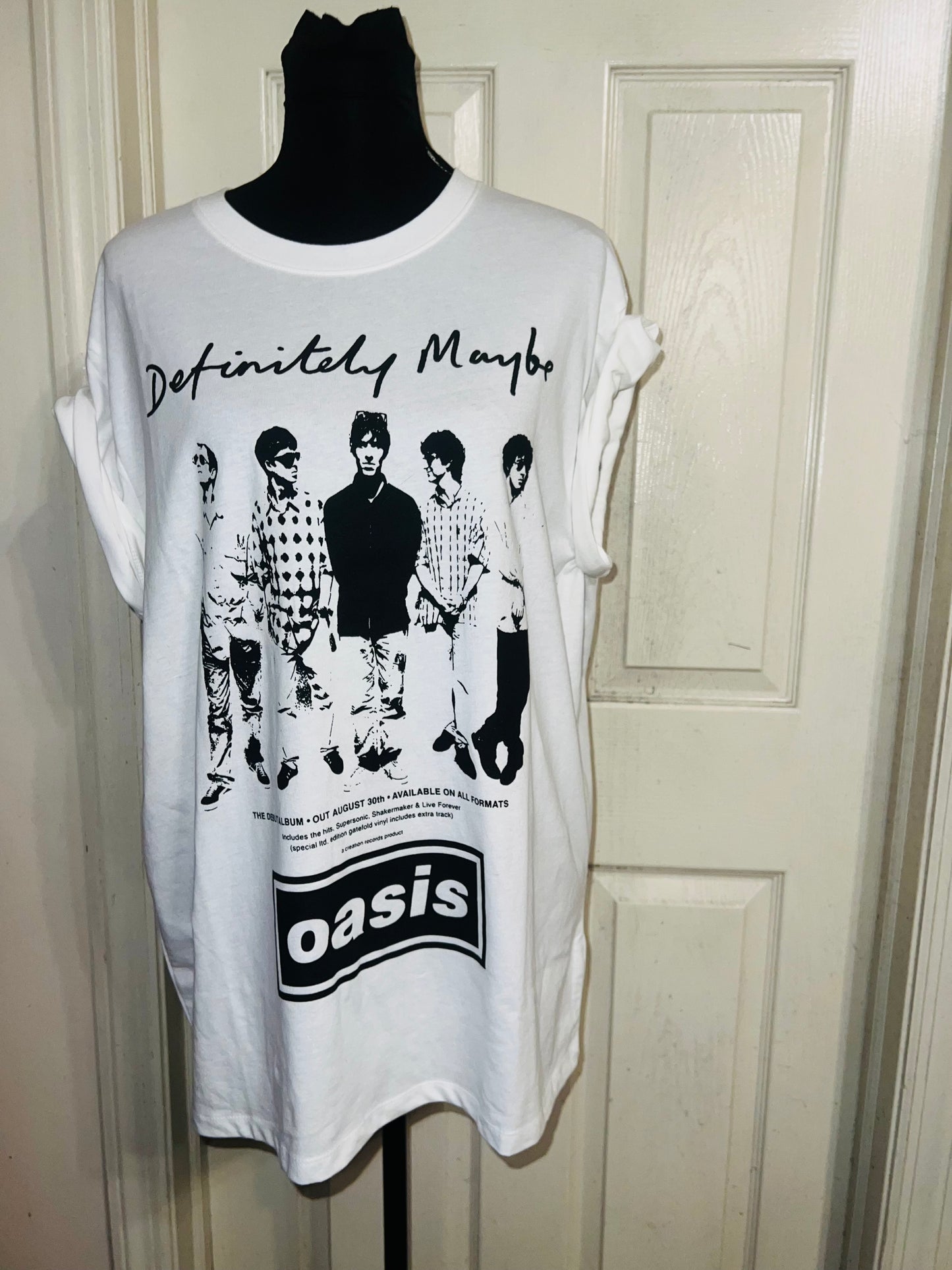 Oasis Oversized Distressed Tee