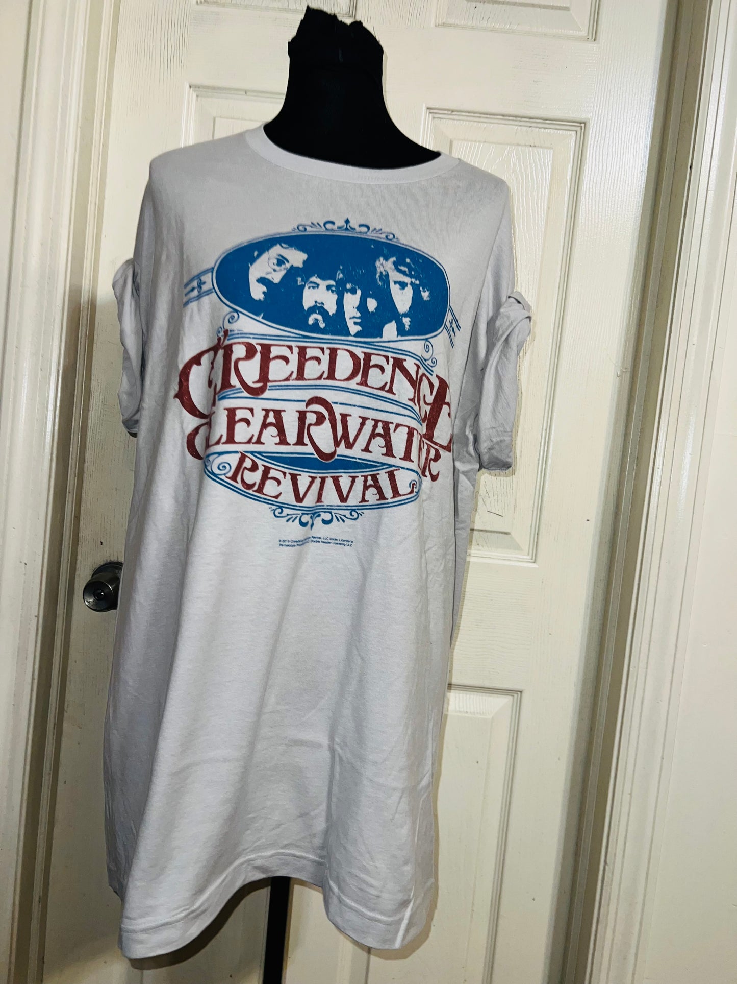 Creedence Clearwater Revival Oversized Distressed Tee