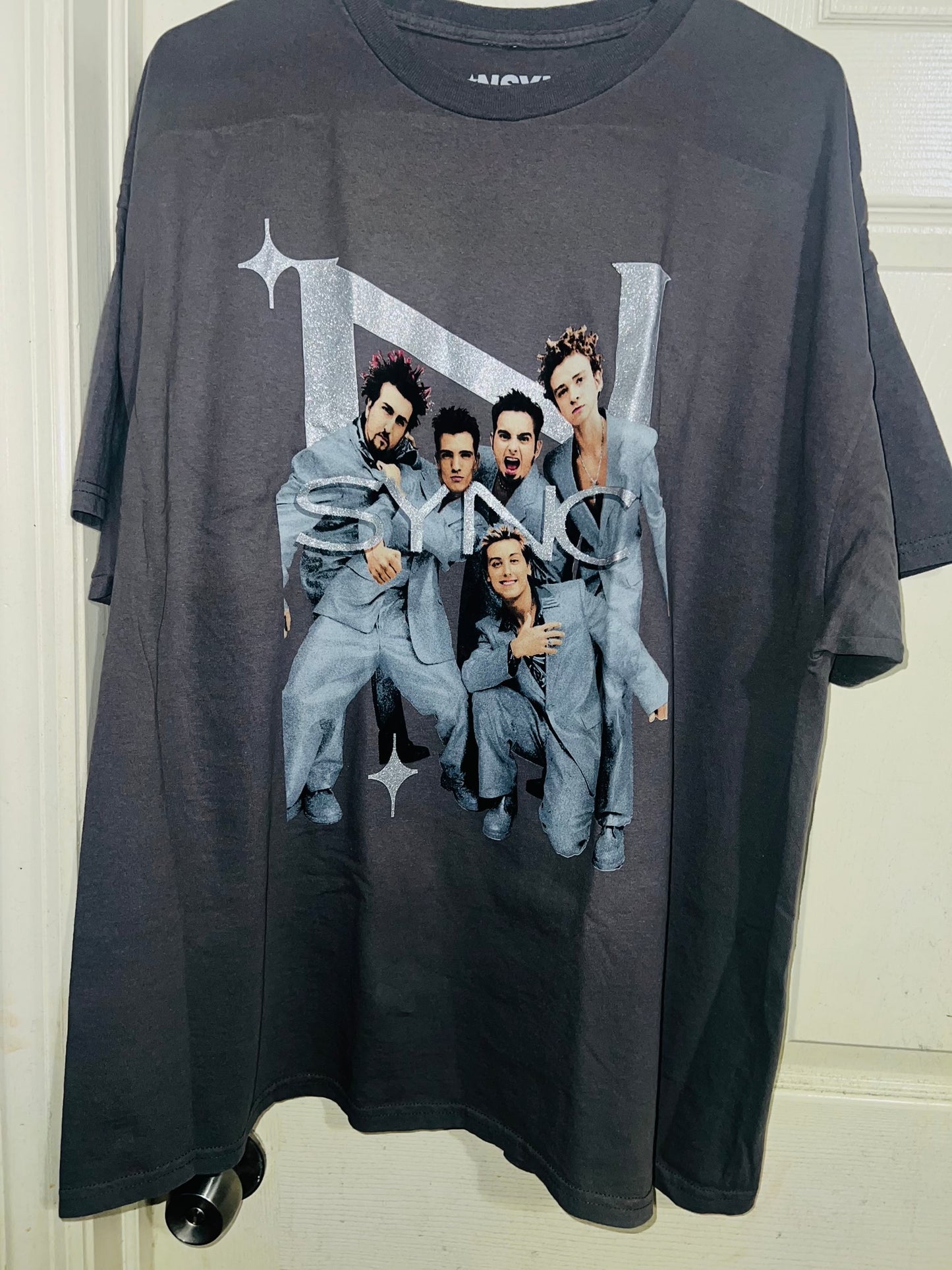NSYNC Oversized Distressed Tee