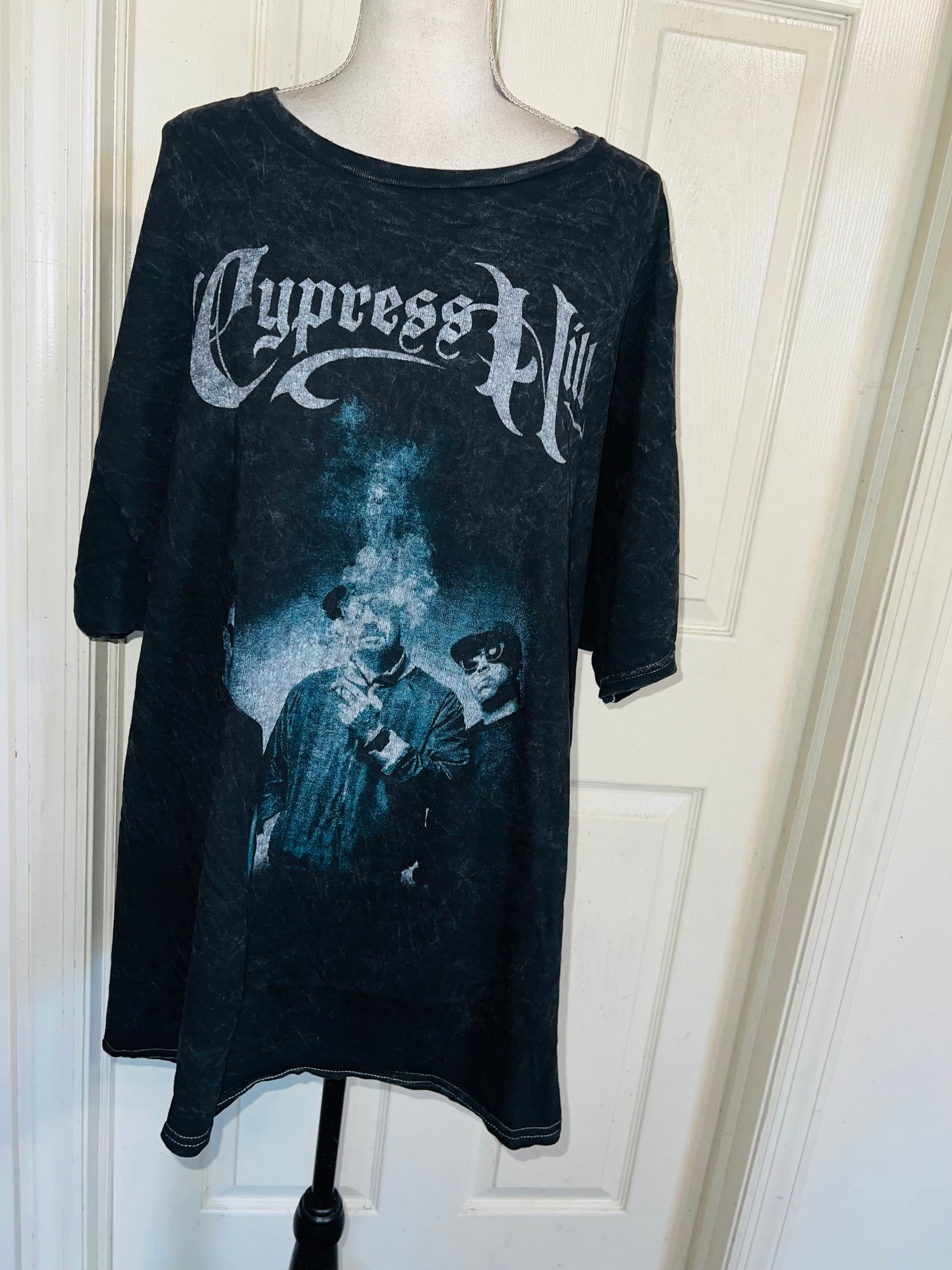 Cypress Hill Double Sided Oversized Distressed Tee