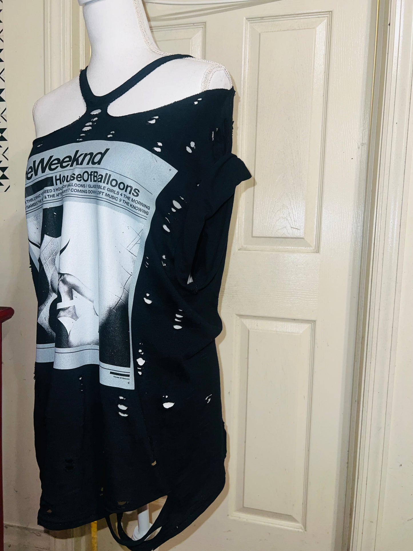 The Weeknd HOB Oversized Distressed Tee