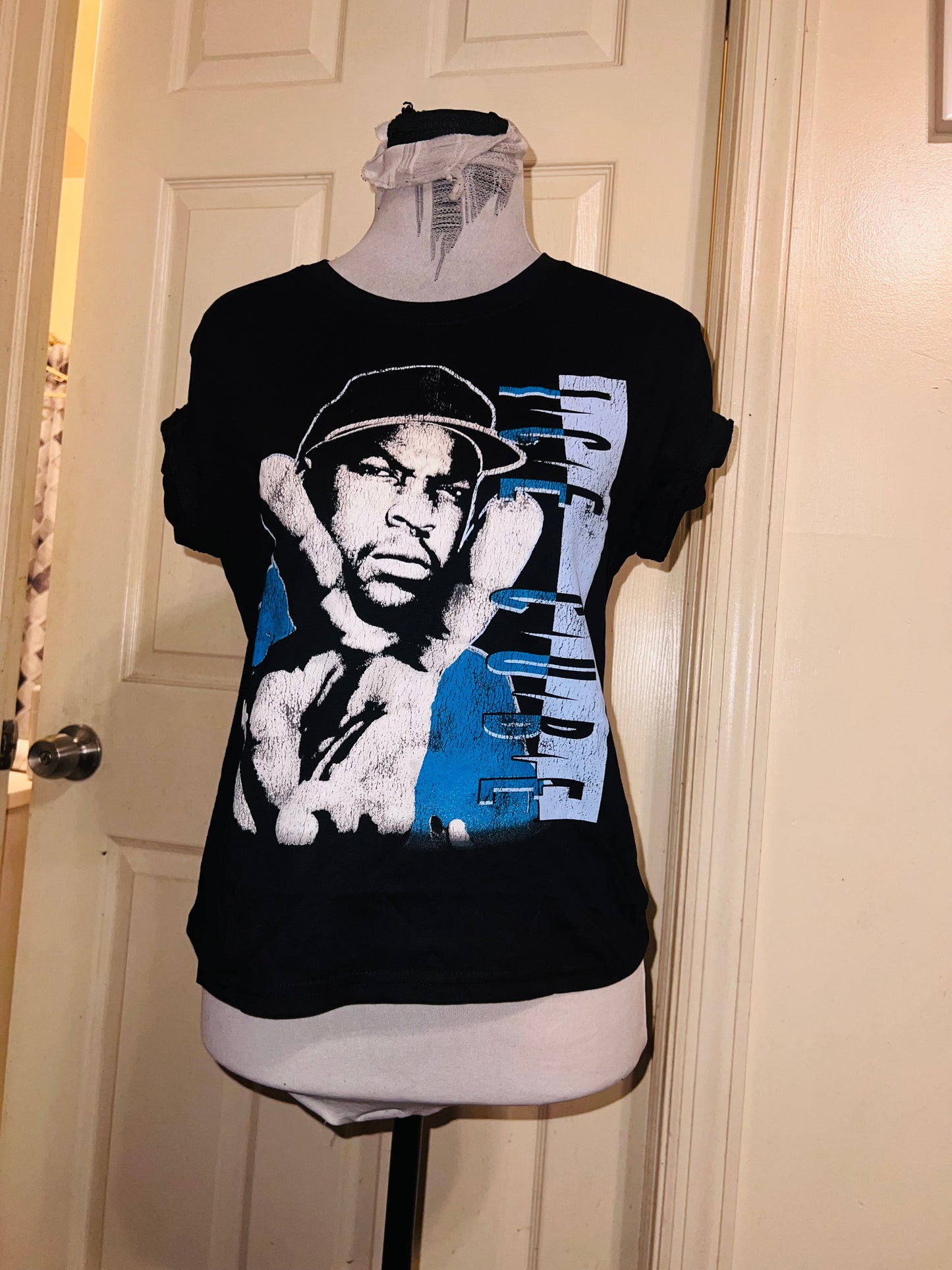 Ice Cube Distressed Baby Tee