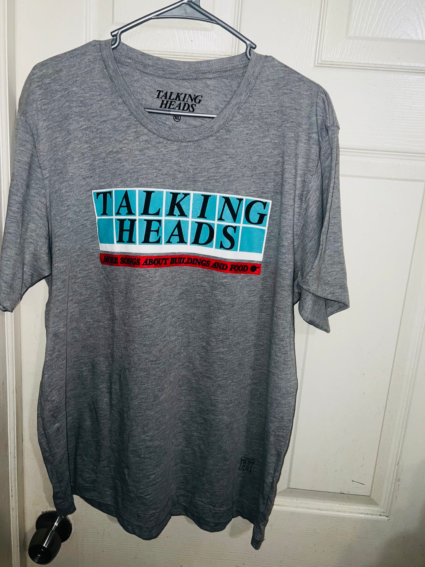 The Talking Heads Oversized Distressed Tee