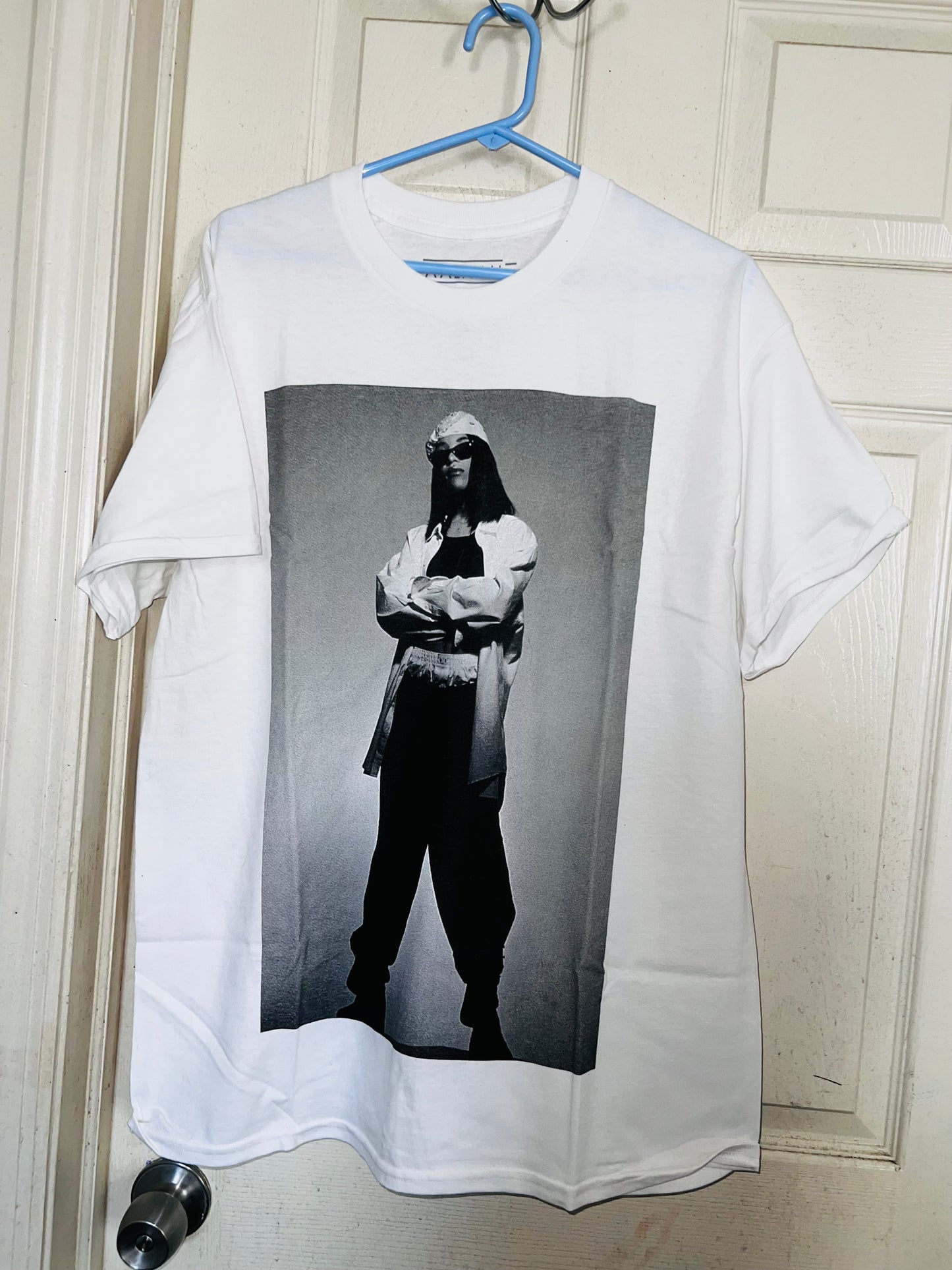 Aaliyah Oversized Distressed Tee