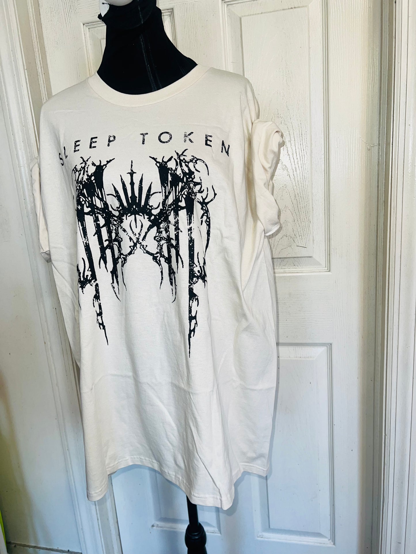 Sleep Token Oversized Distressed Tee