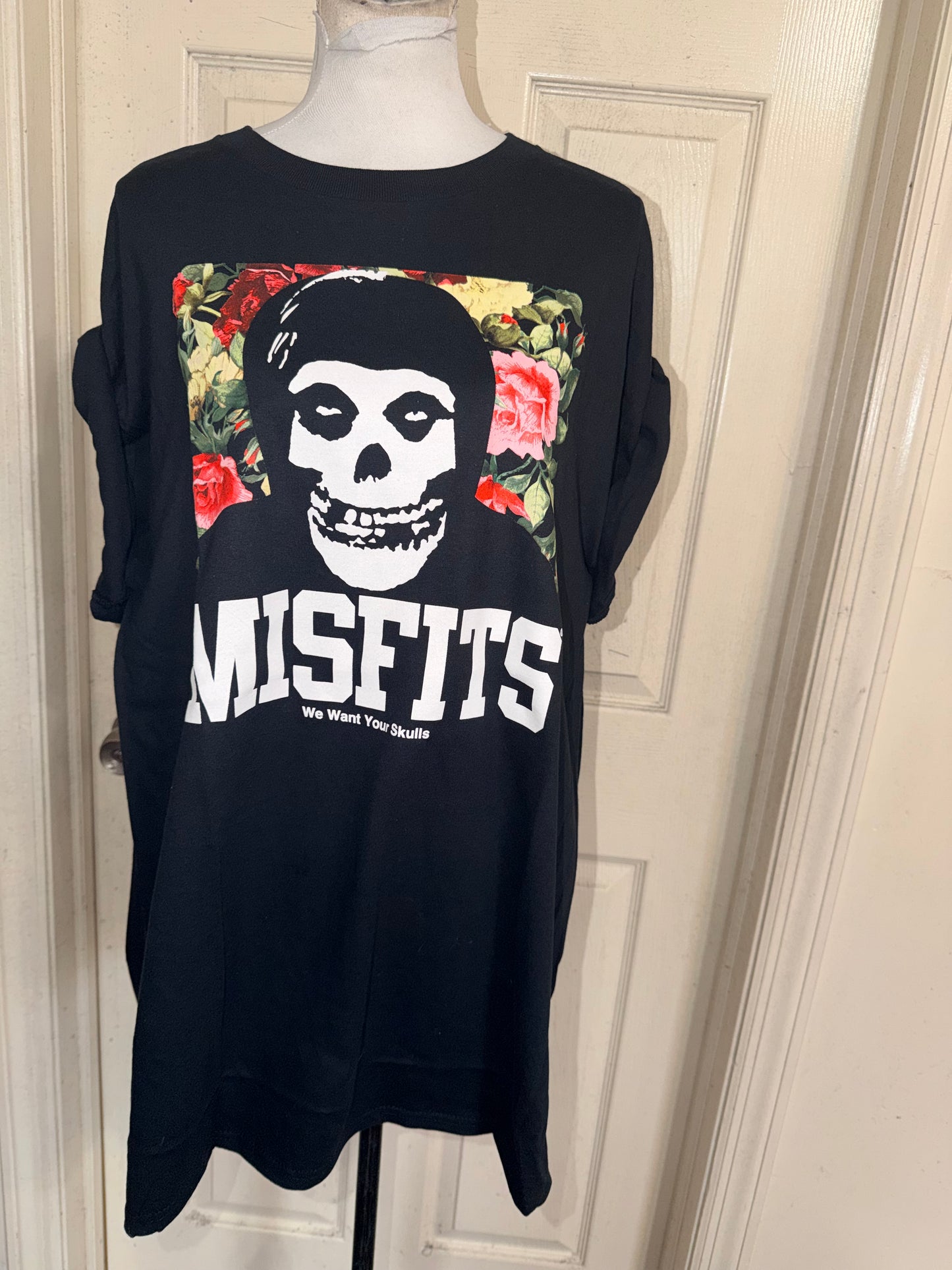 The Misfits Oversized Distressed Tee