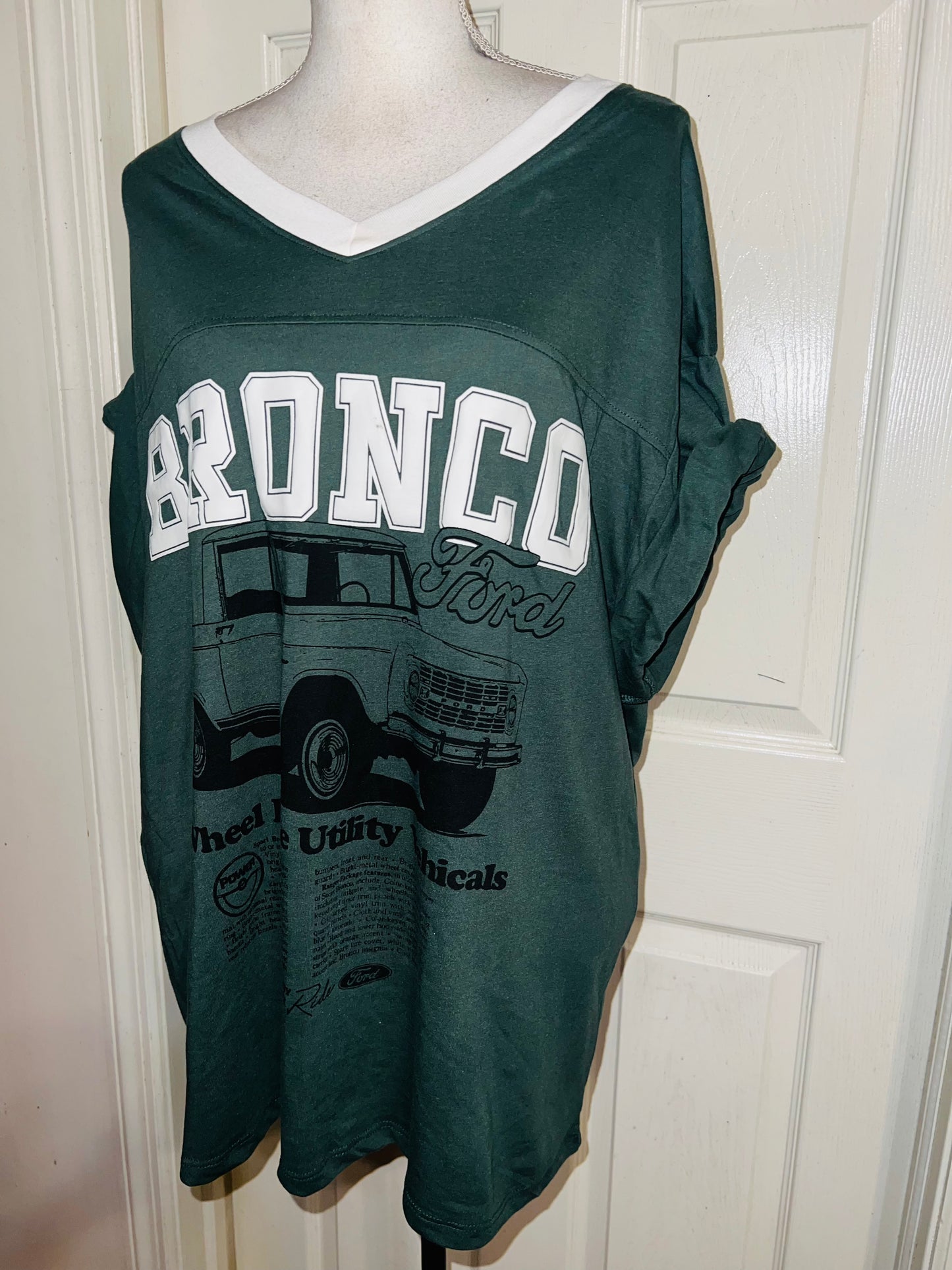 Ford Bronco Oversized Distressed Tee
