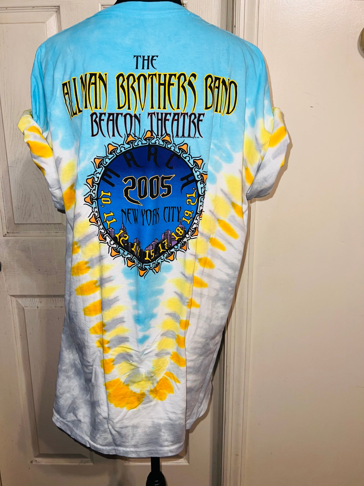 The Allman Brothers Band Double Sided Distressed Tee