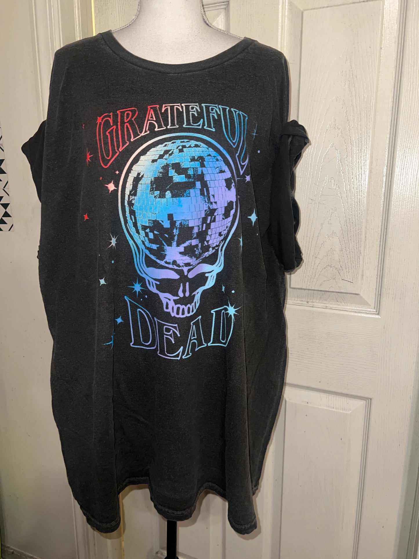 Grateful Dead Oversized Distressed Tee