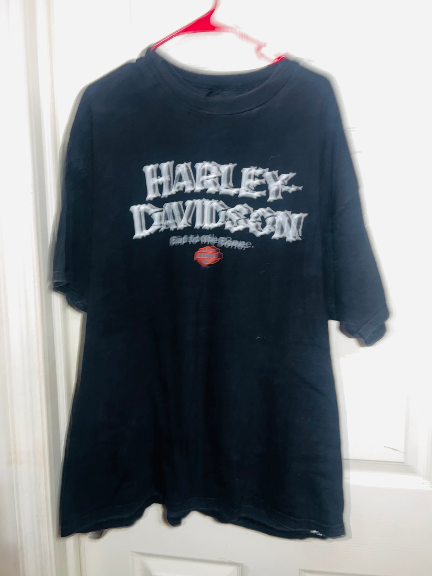 Harley Davidson Double Sided Oversized Distressed Tee