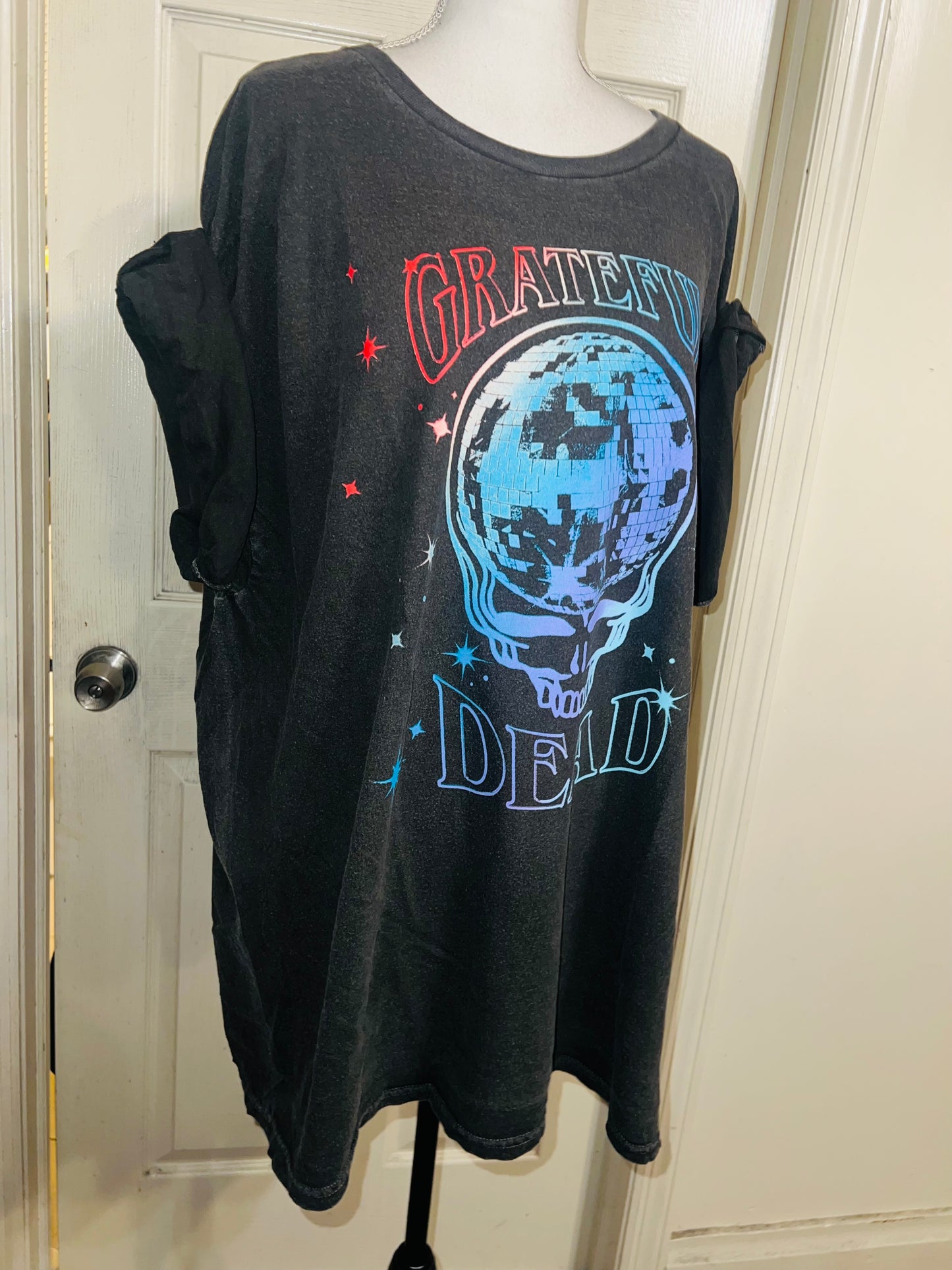 Grateful Dead Oversized Distressed Tee