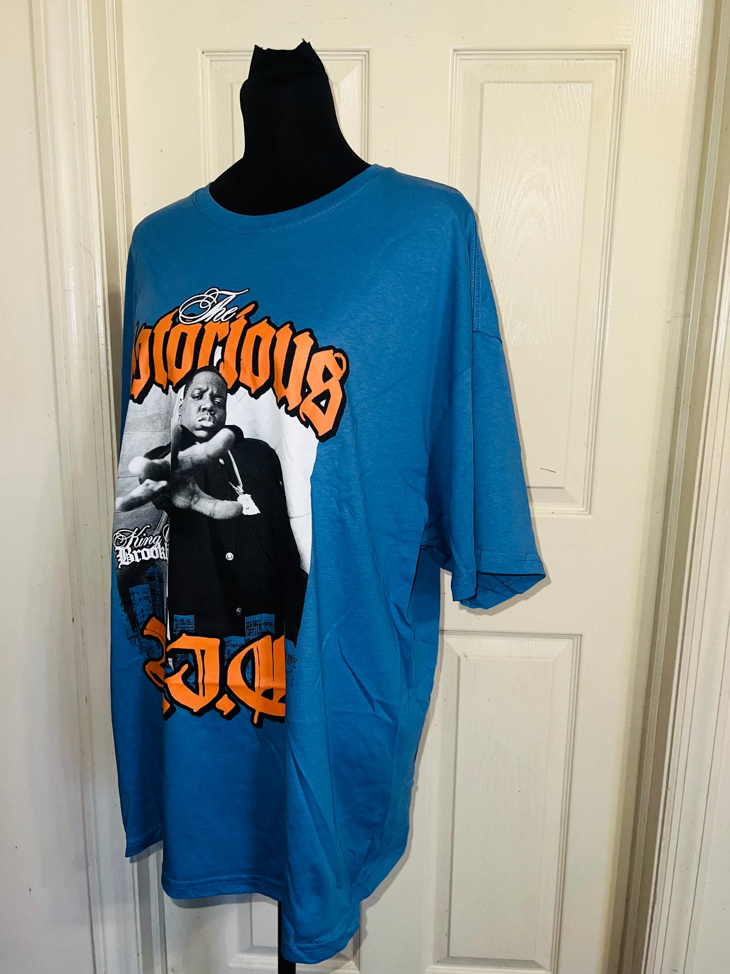 Notorious BIG Oversized Distressed Tee