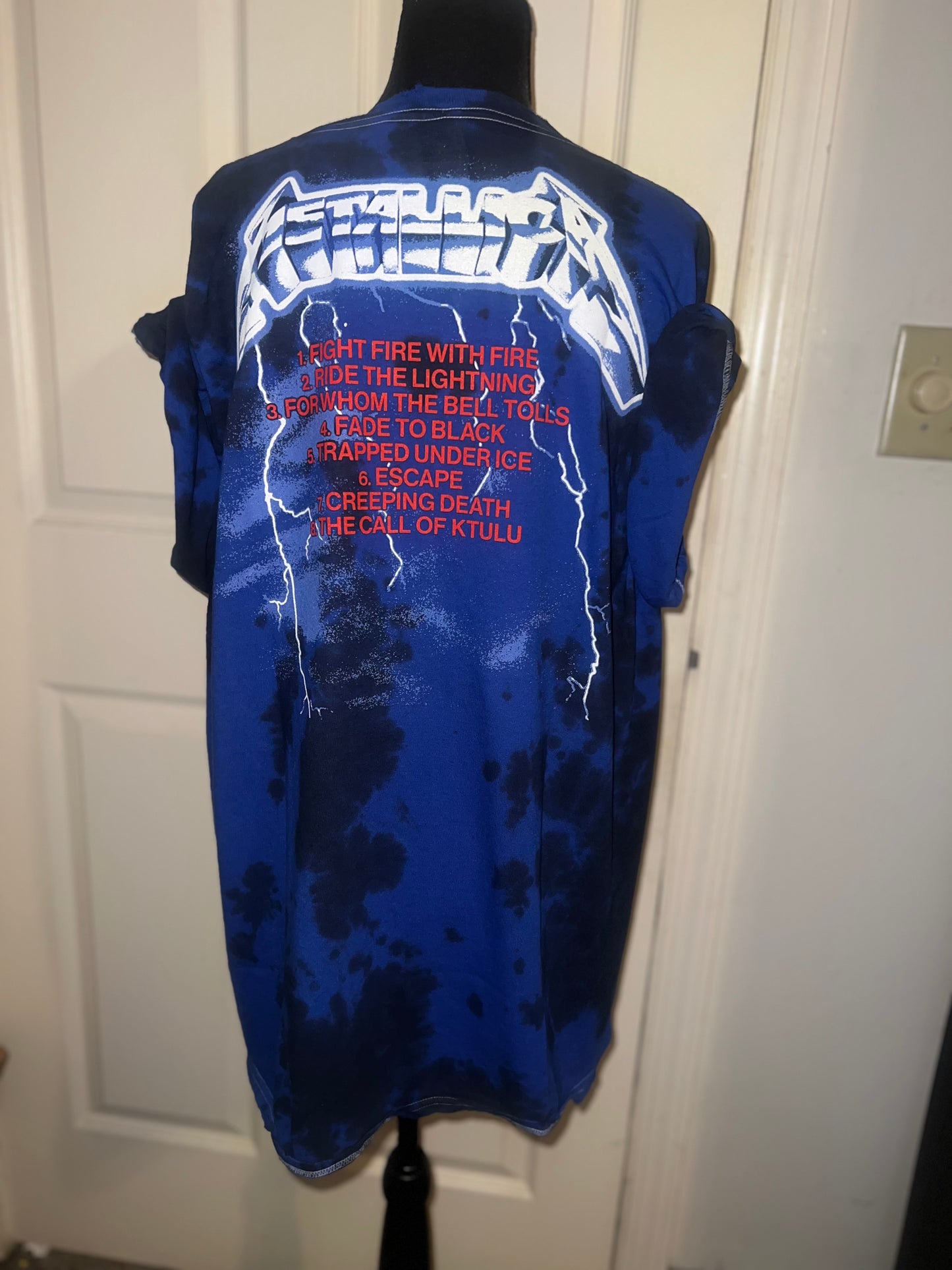 Metallica Double Sided Oversized Tee