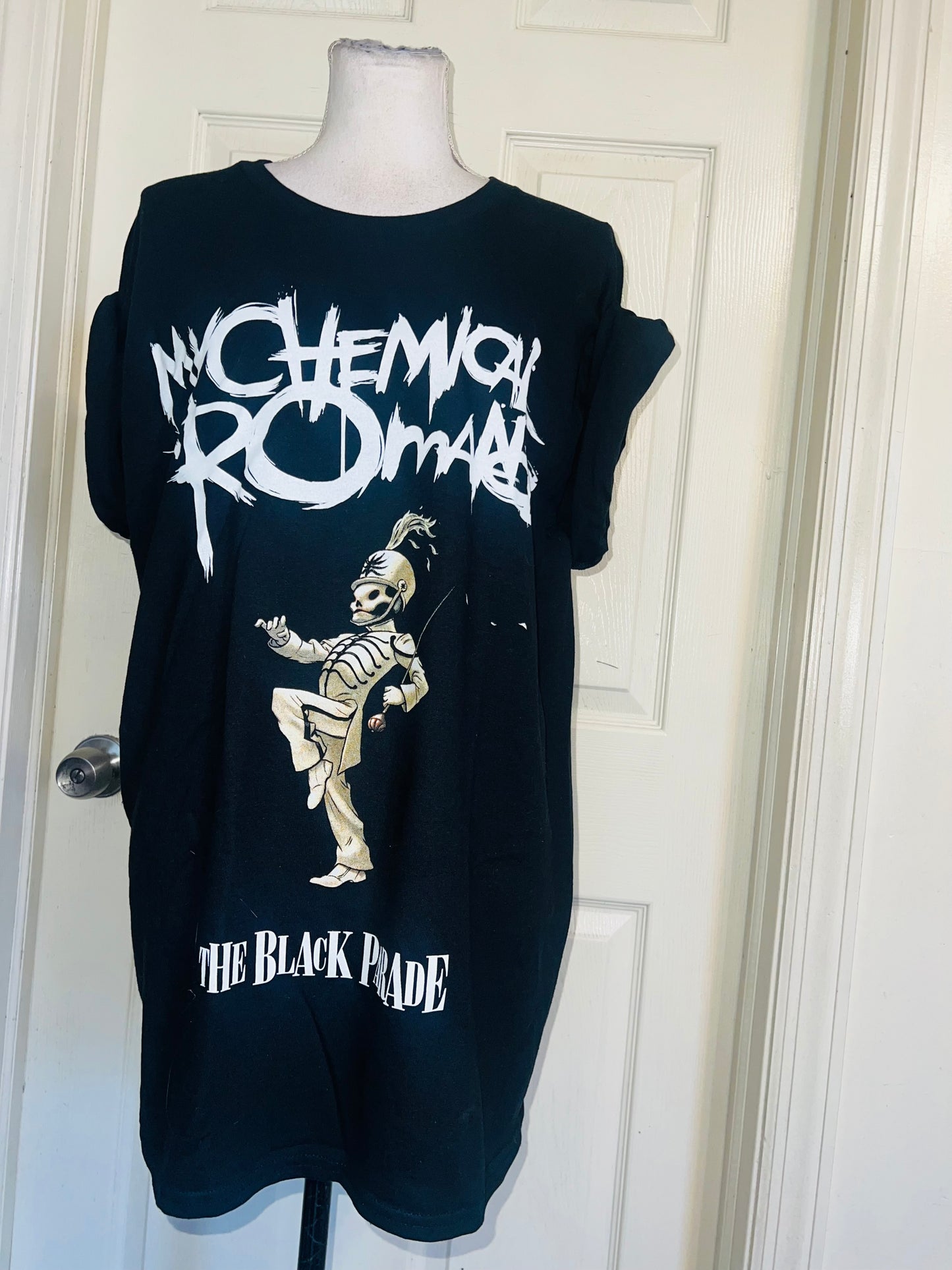 My Chemical Romance Oversized Distressed Tee