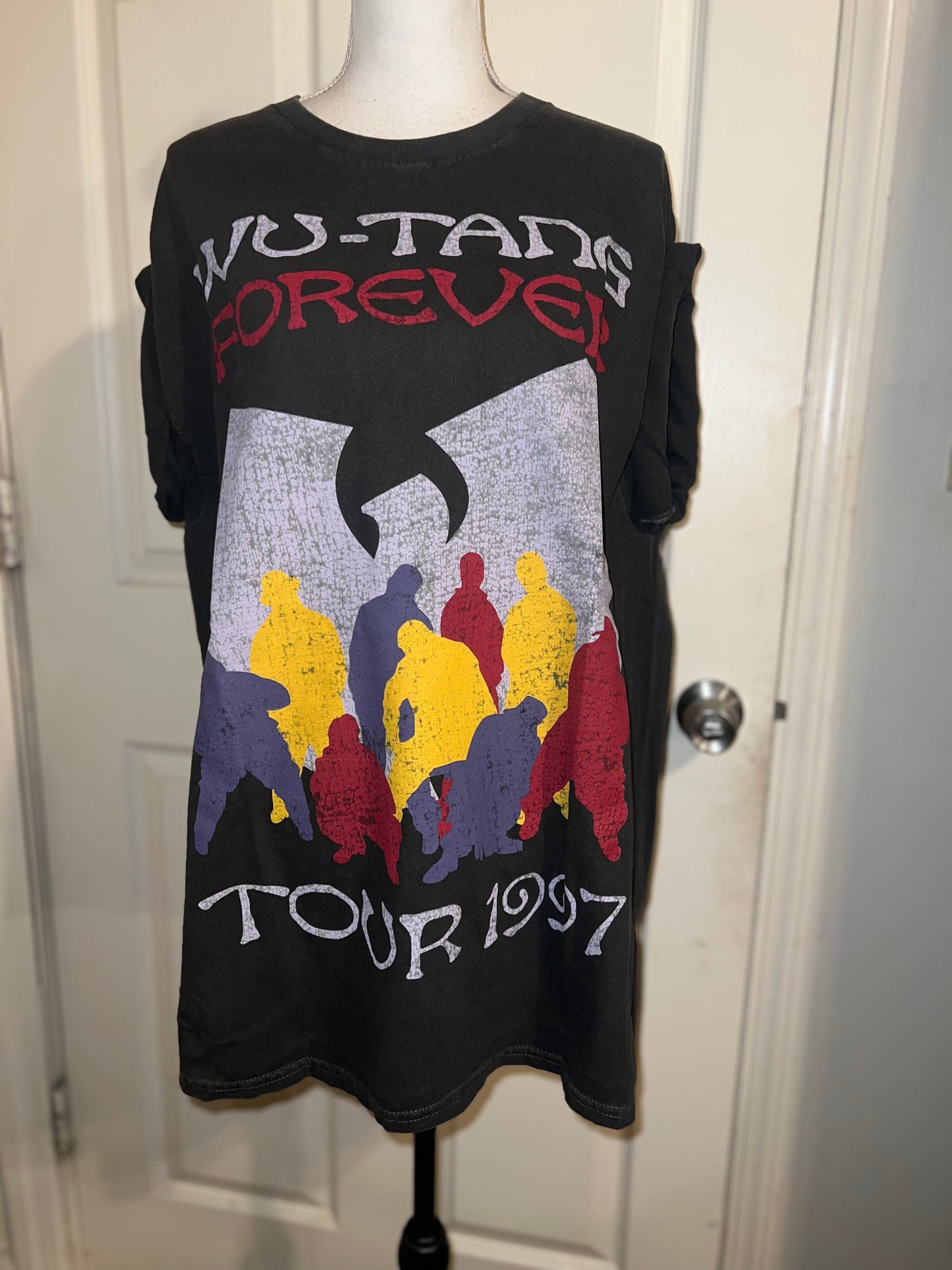 Wu-Tang Clan Oversized Distressed Tee