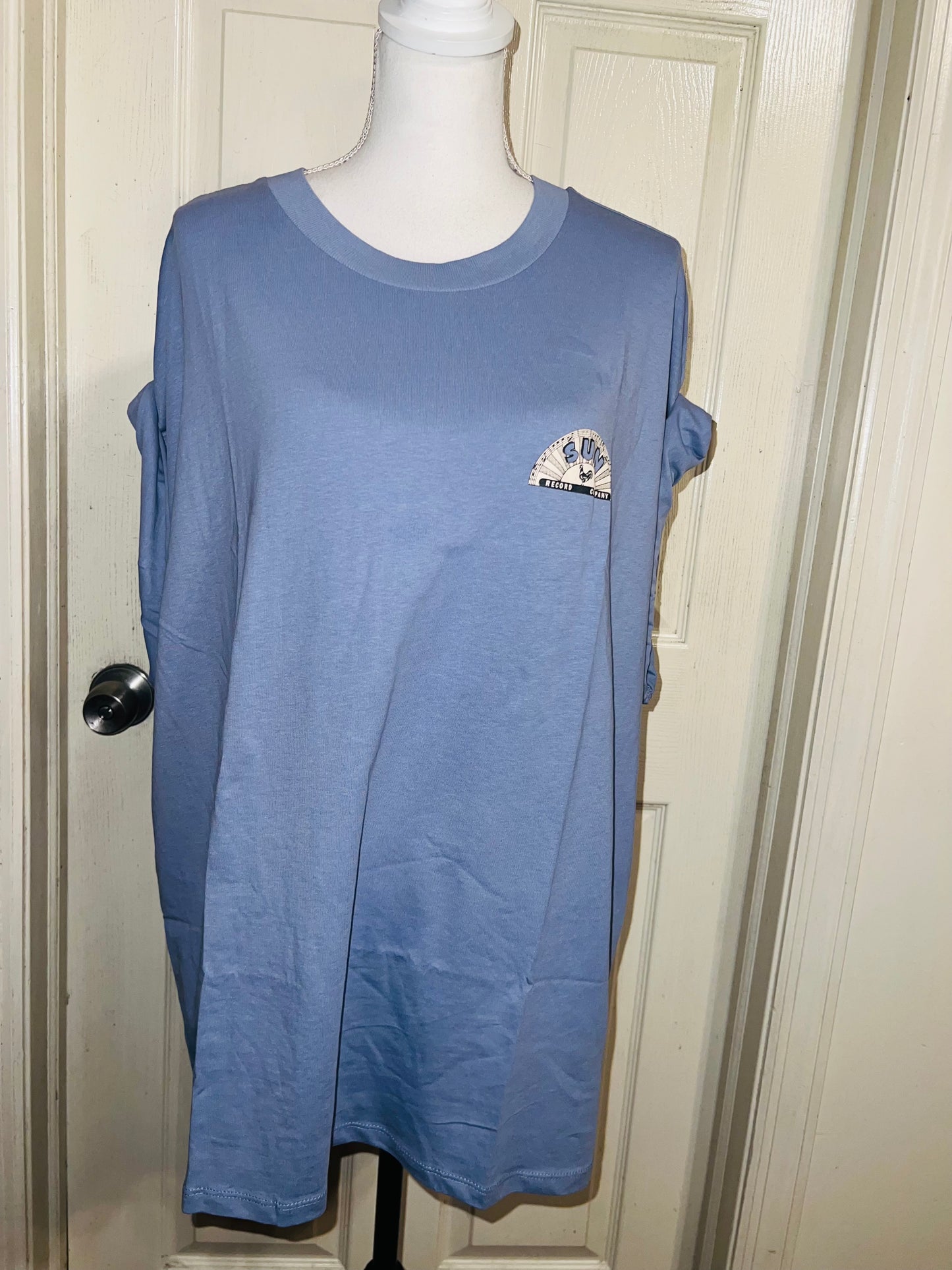 Elvis Double Sided Oversized Distressed Tee