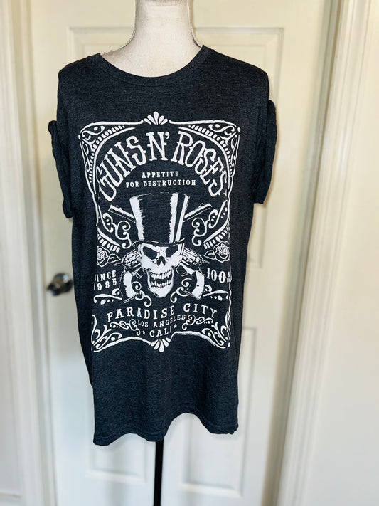 Guns N’ Roses Oversized Distressed Tee