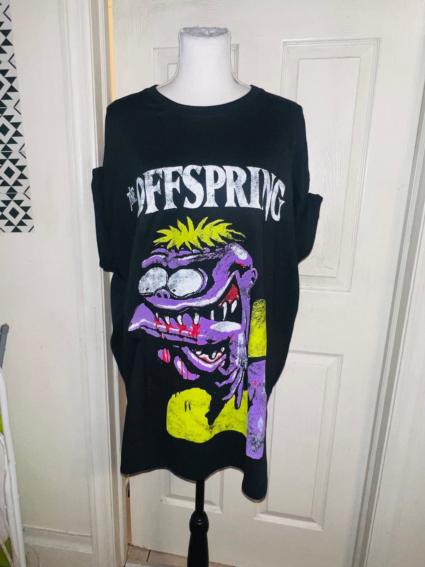 The Offspring Oversized Distressed Tee