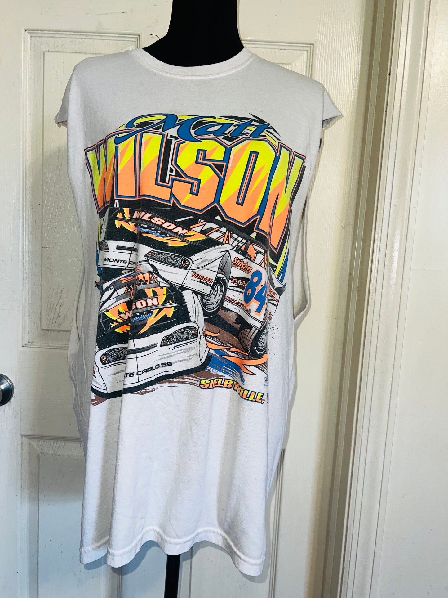 Matt Wilson Racing Double Sided Oversized Distressed Tank
