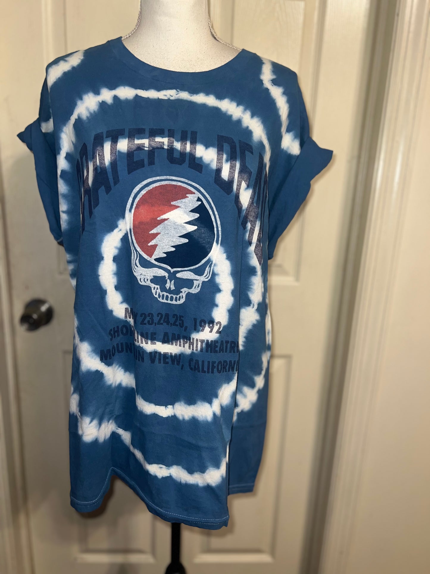 Grateful Dead Oversized Distressed Tee