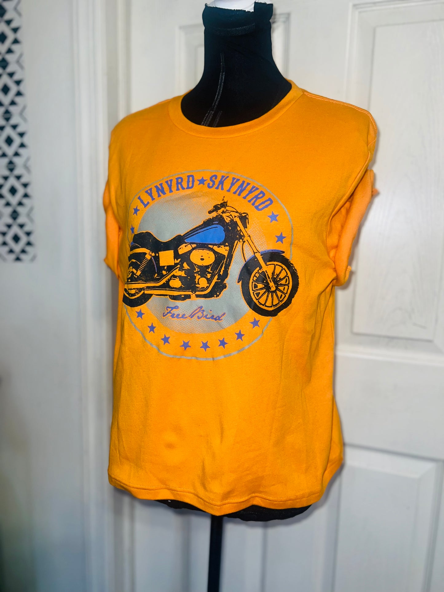 Lynyrd Skynyrd Oversized Distressed Tee