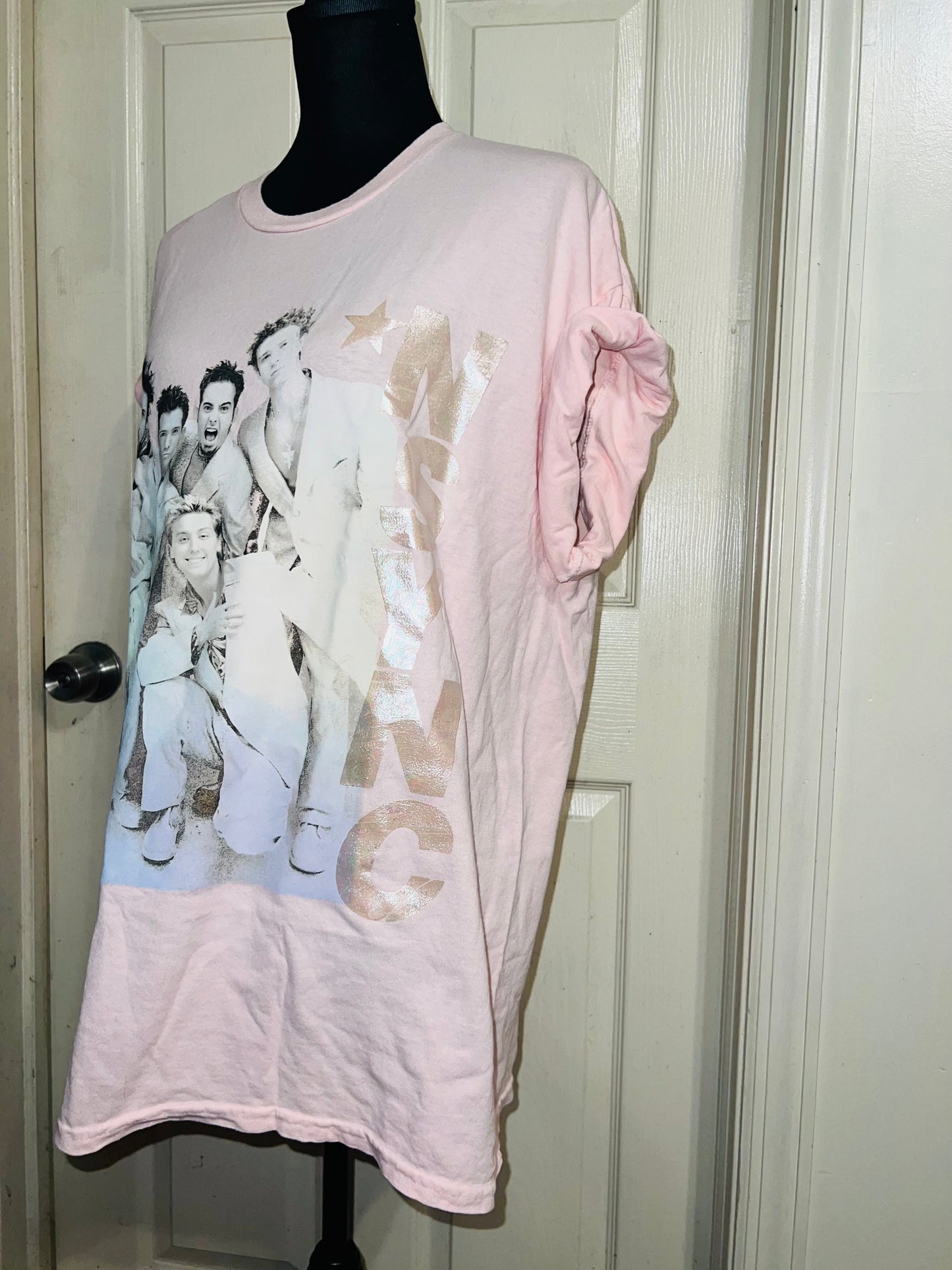 NSYNC Oversized Distressed Tee