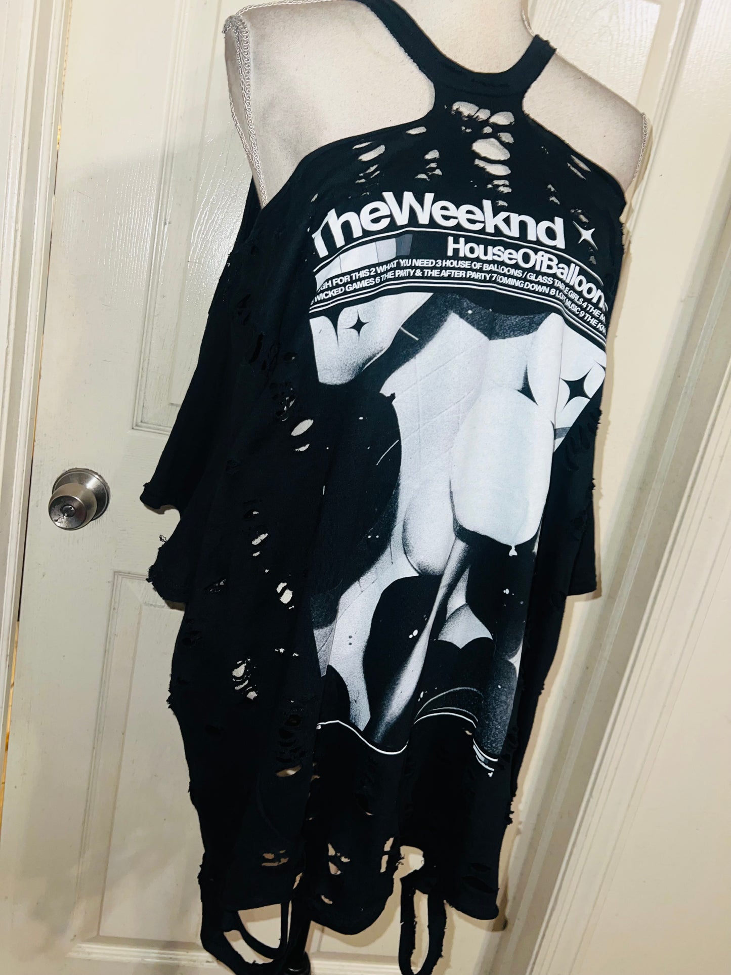The Weeknd HOB Oversized Distressed Tee