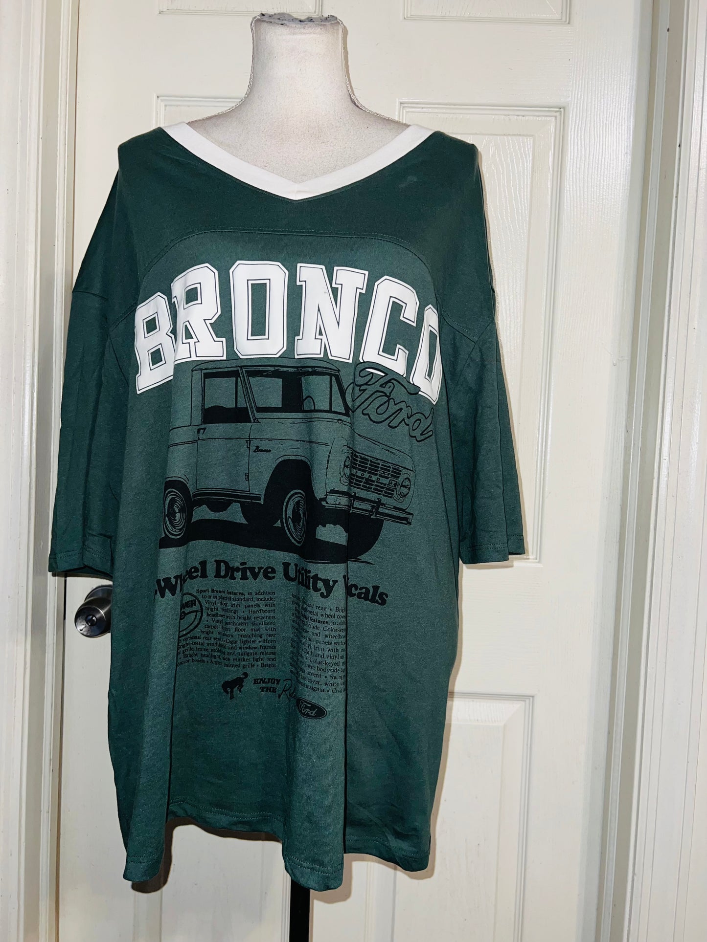 Ford Bronco Oversized Distressed Tee