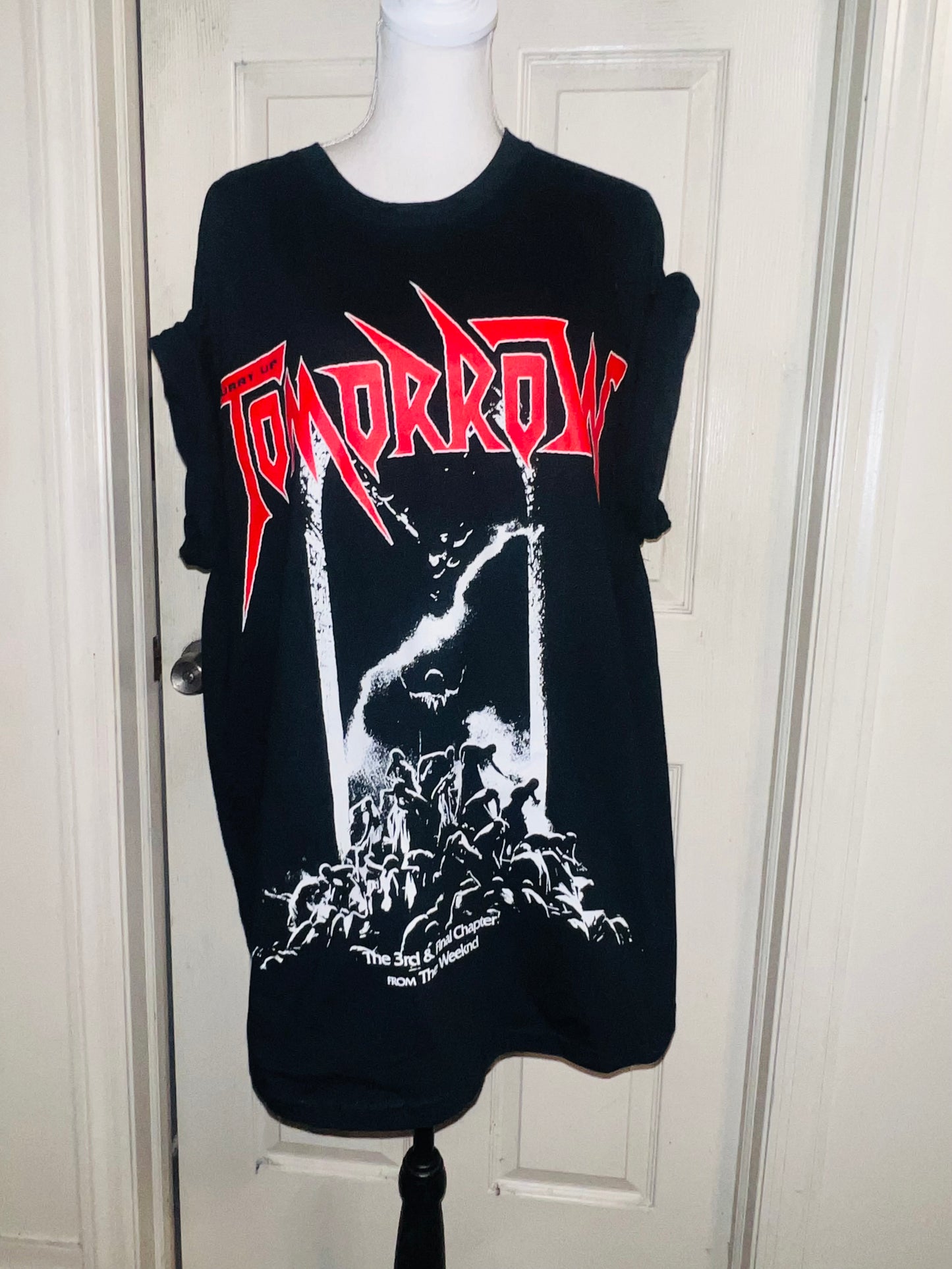 The Weeknd Oversized Distressed Tee