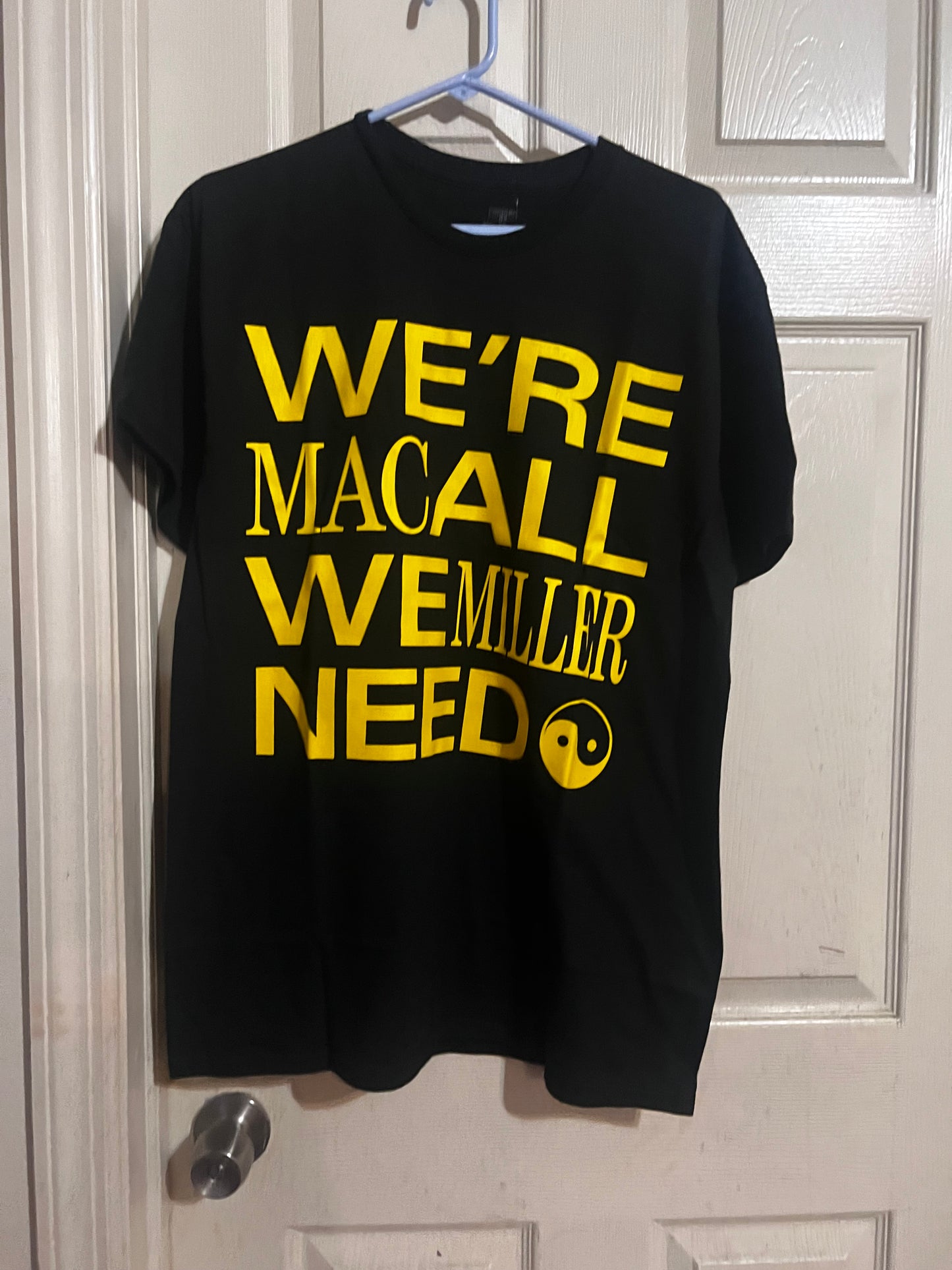 Mac Miller Oversized Distressed Tee