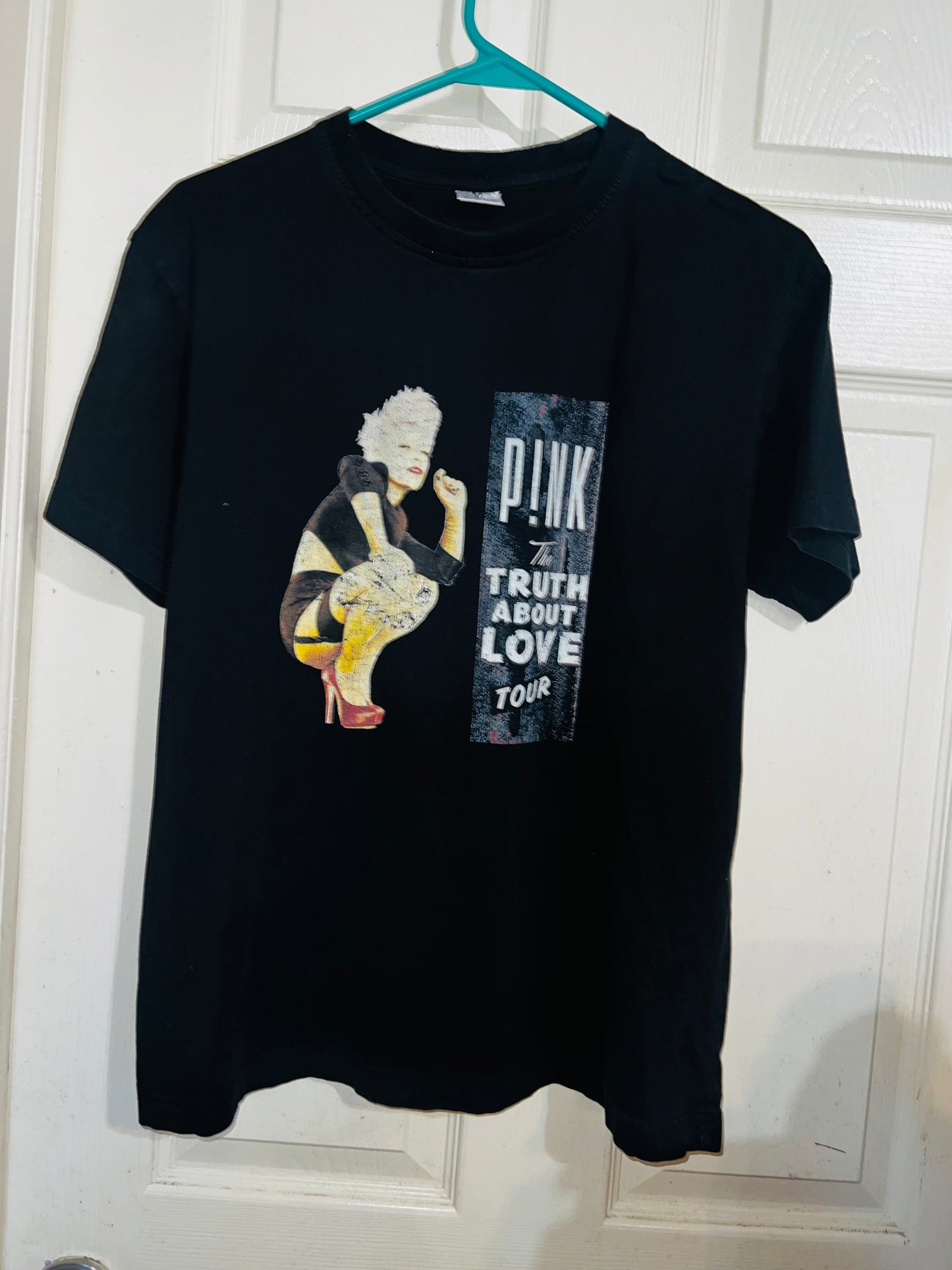Pink Vintage Tour Oversized Tee
