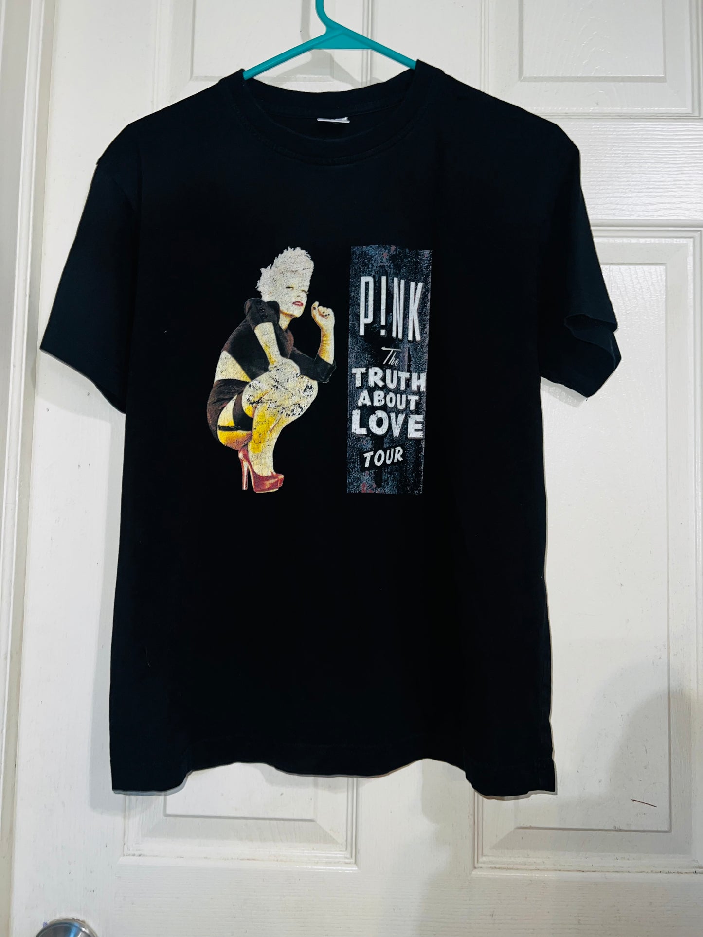 Pink Vintage Tour Oversized Tee