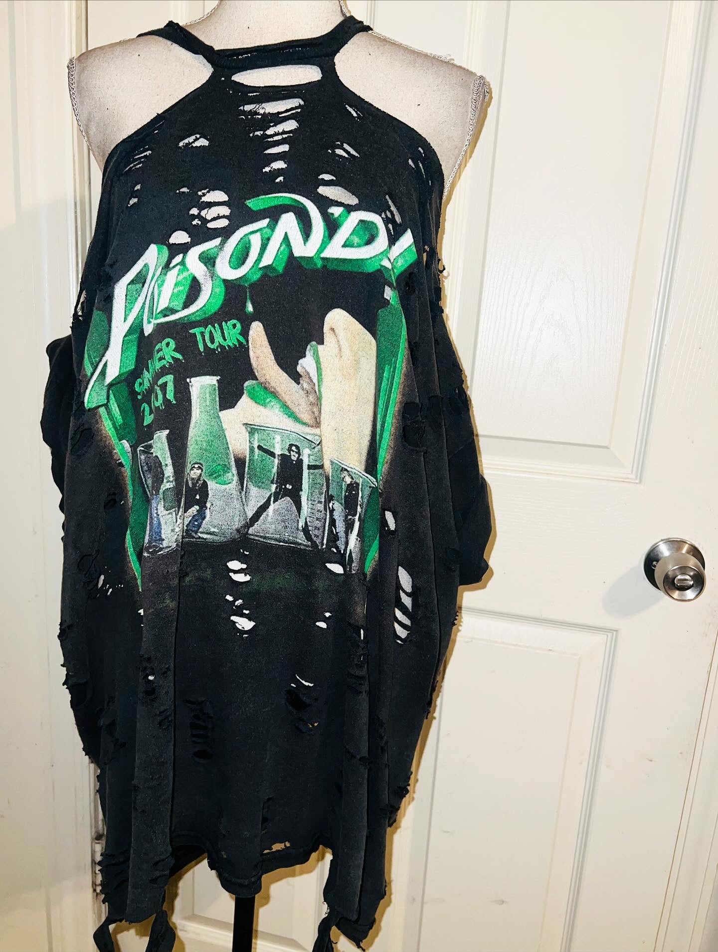 Poison Double Sided Distressed Vintage Tee