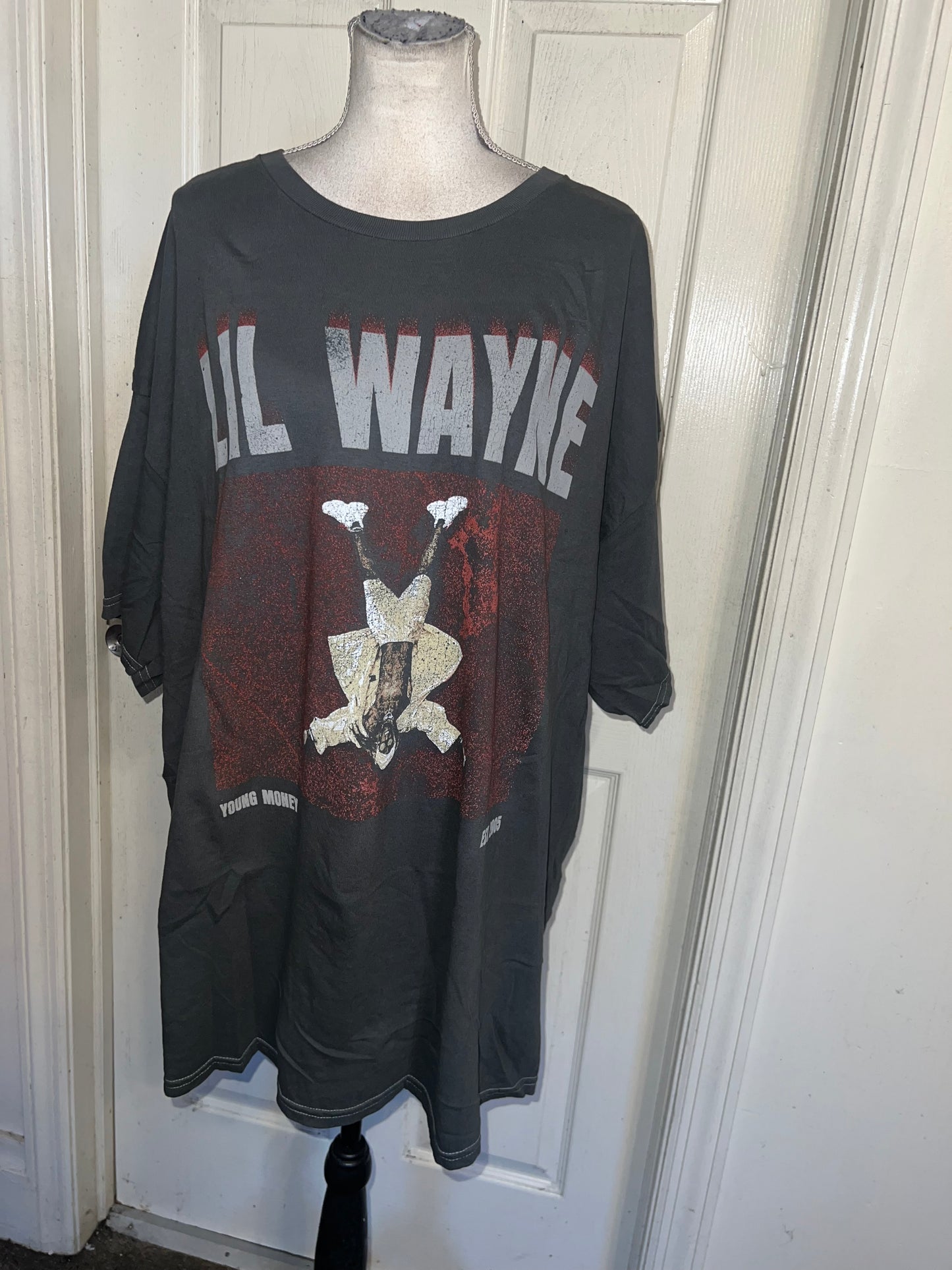 Lil Wayne Oversized Distressed Tee