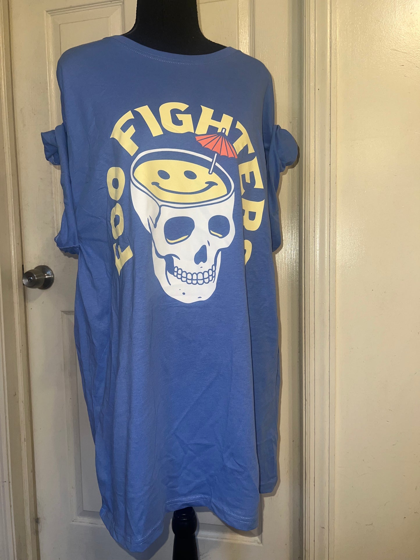 Foo Fighters Oversized Distressed Tee