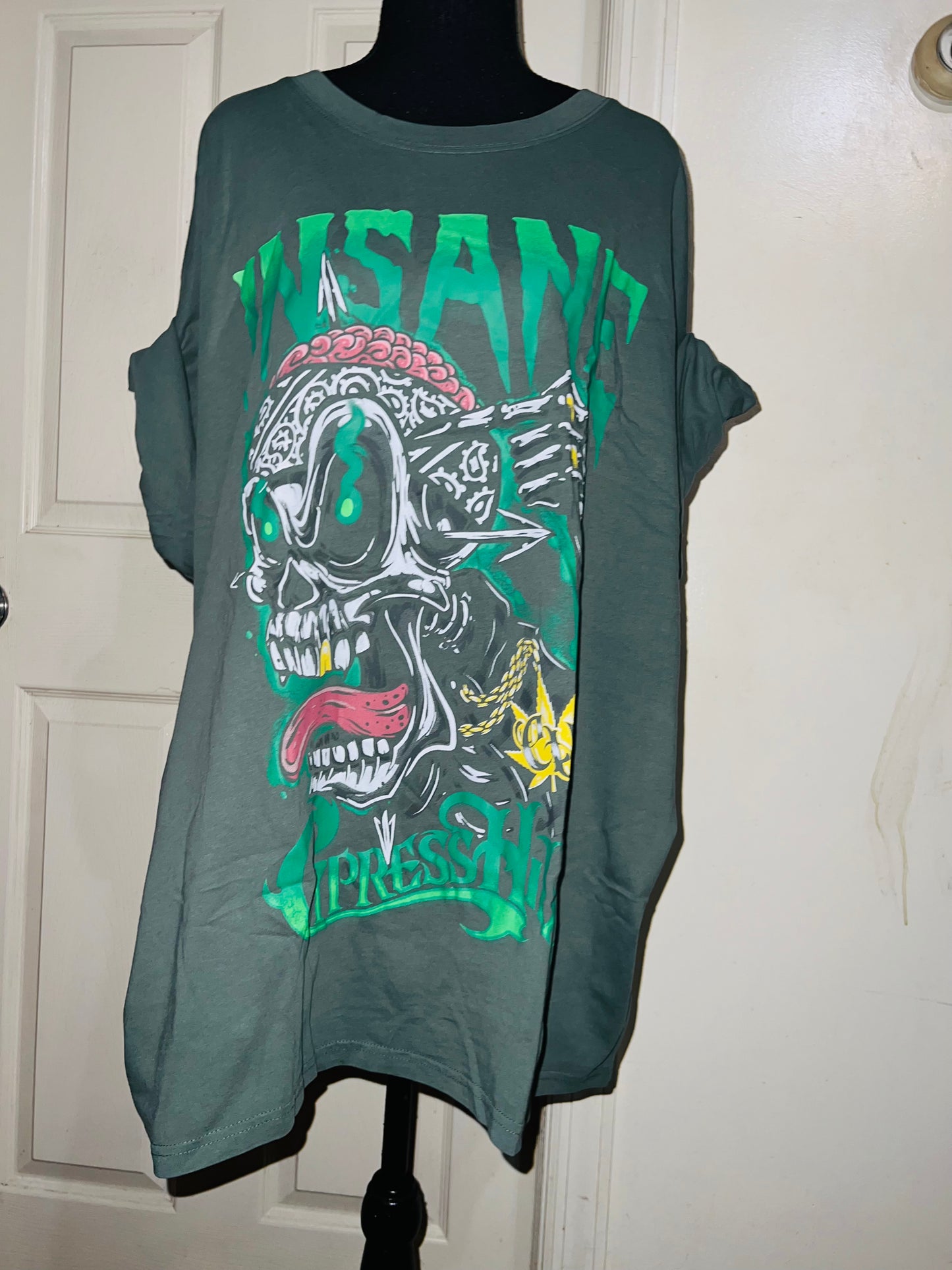Cypress Hill Oversized Distressed Tee