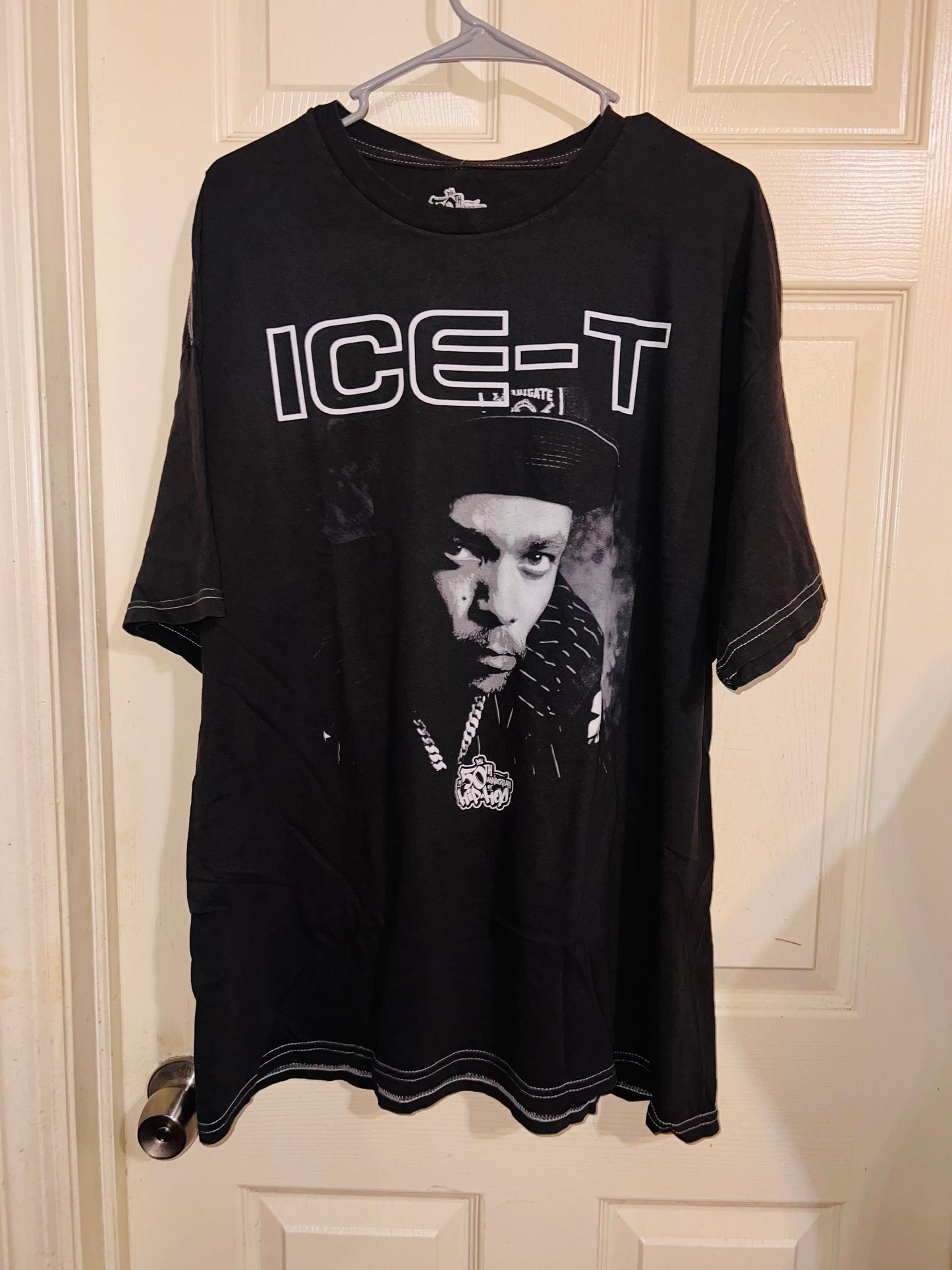Ice-T Oversized Distressed Tee