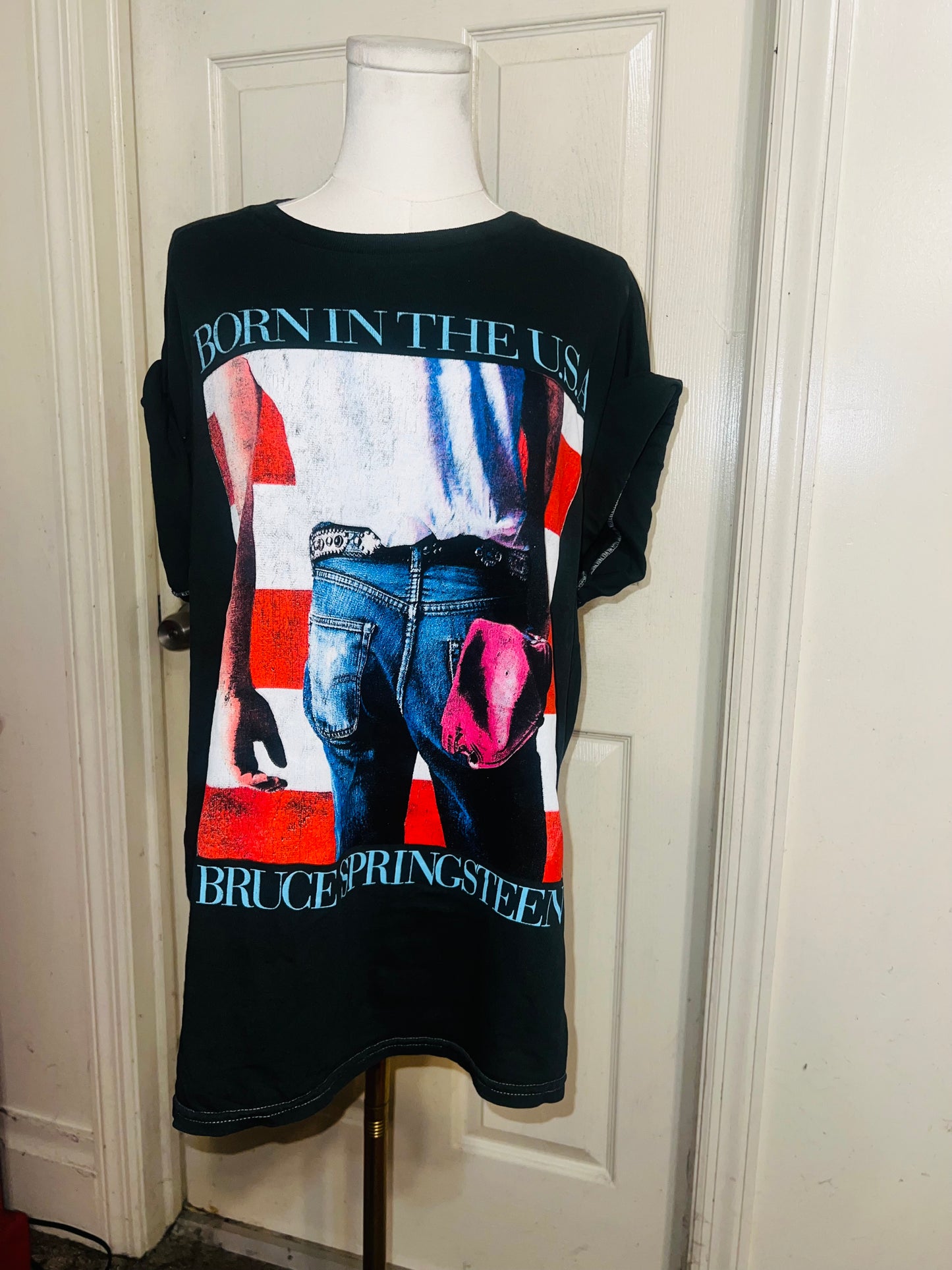 Bruce Springsteen Oversized Distressed Tee